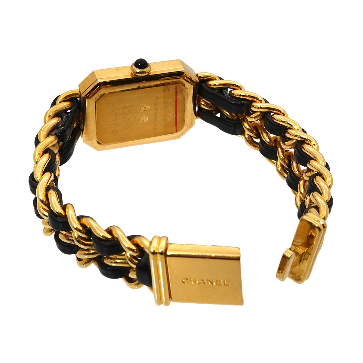 Premiere Size M H0001 Vintage Quartz Black Dial Ladies Watch