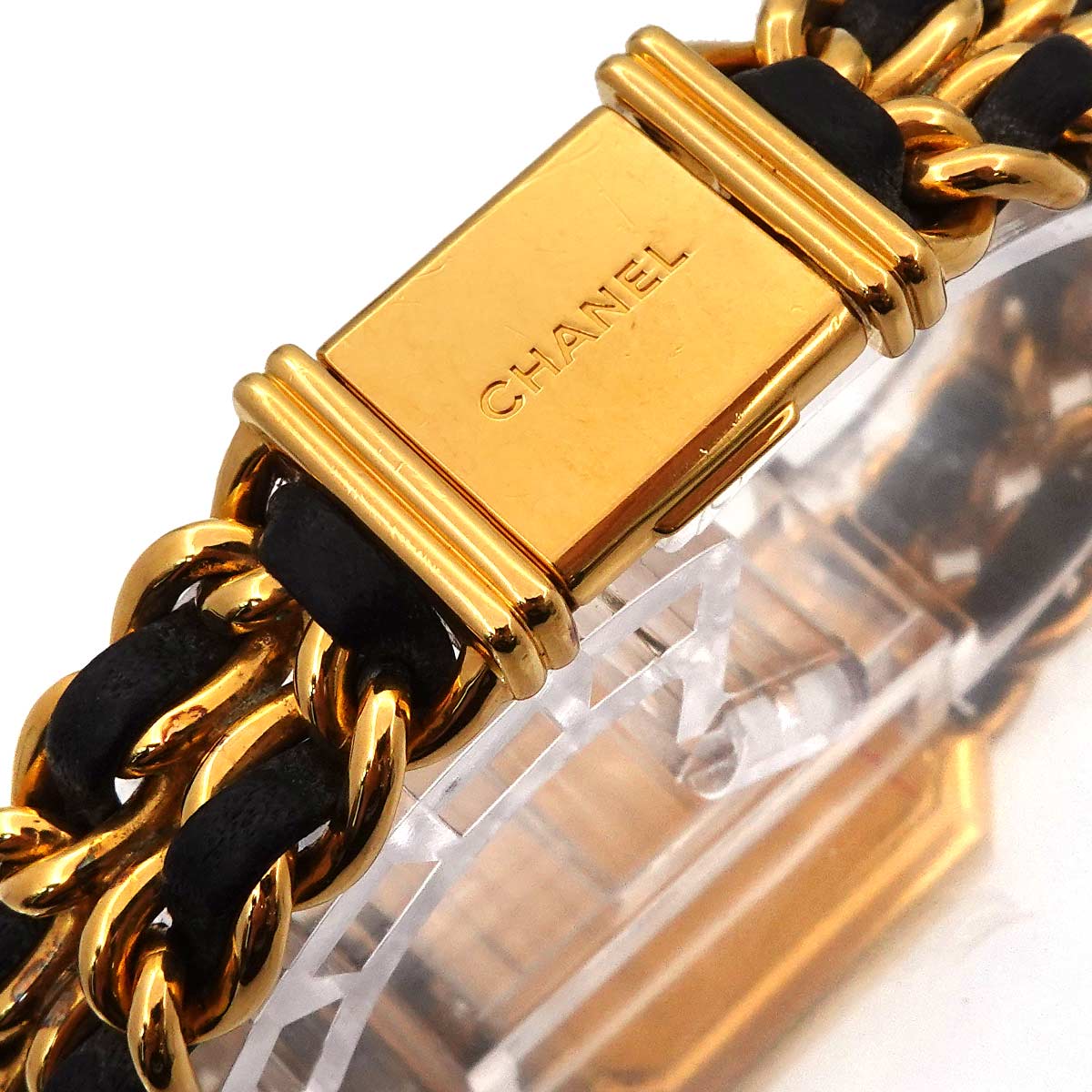 Premiere Size M H0001 Vintage Quartz Black Dial Ladies Watch