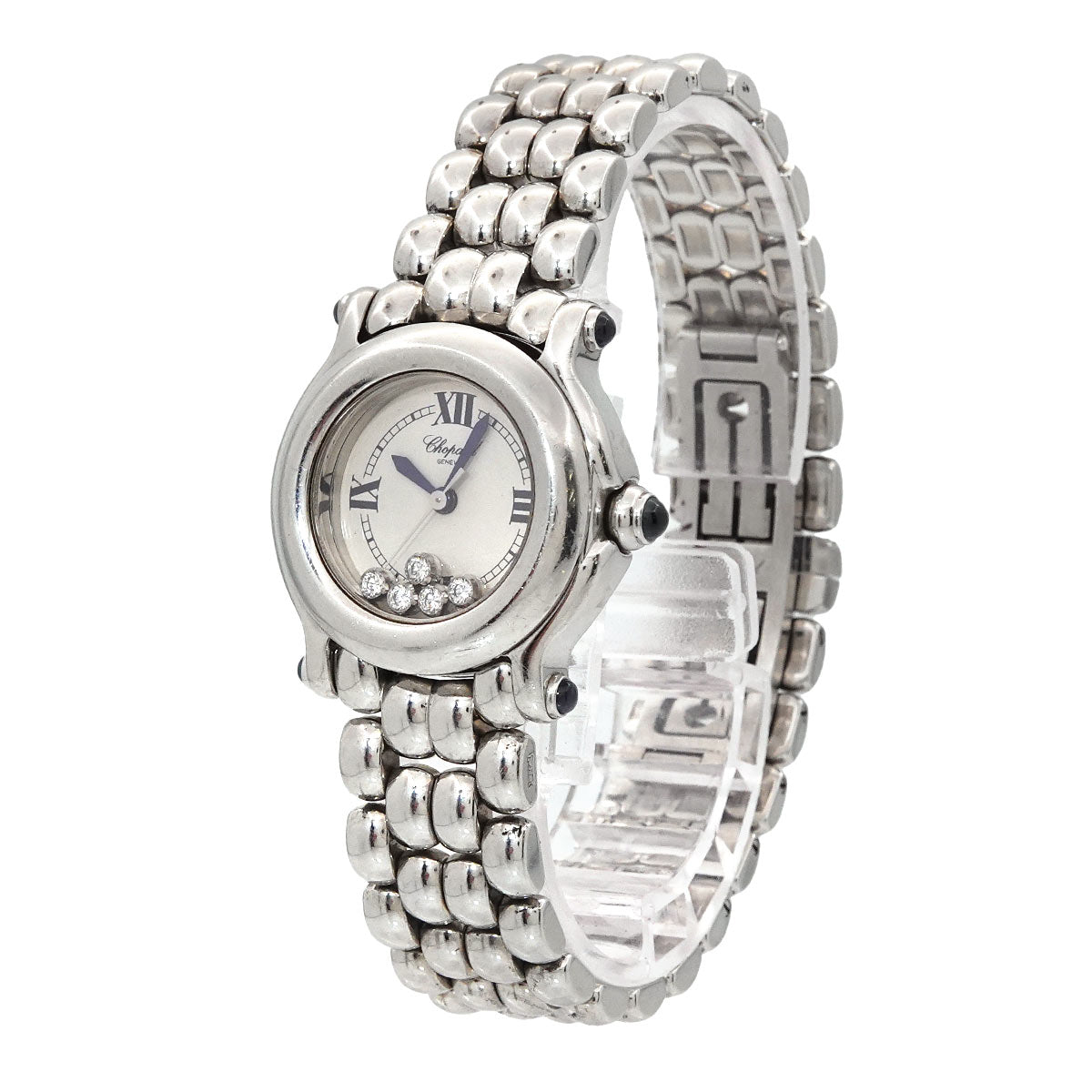 Happy Sport 27/8250-23 5P Diamond White Dial Ladies Watch