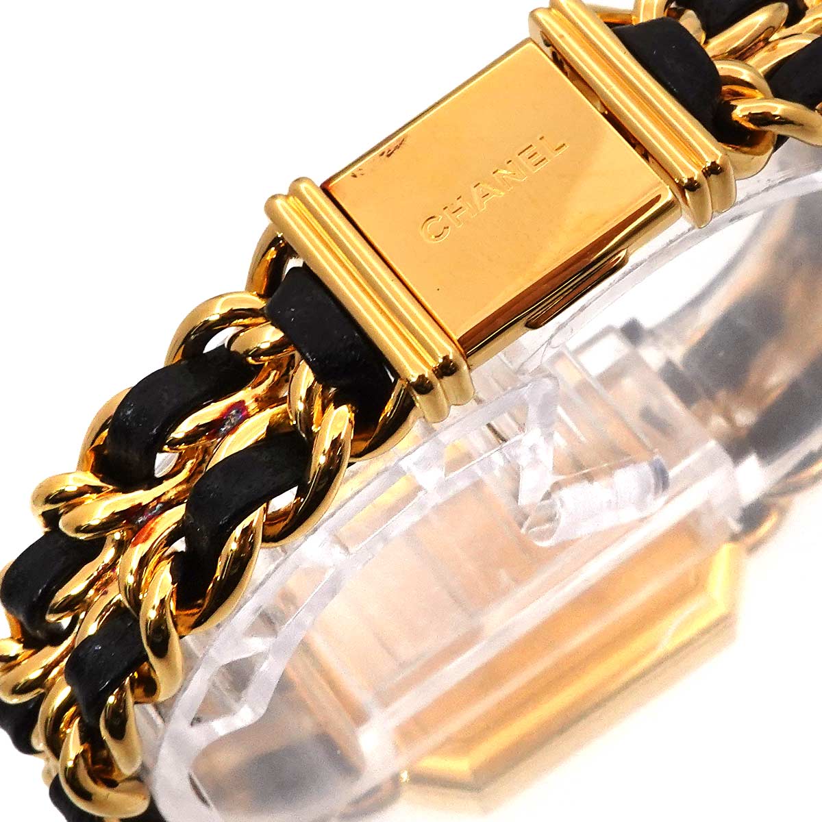 Premiere Size M H0001 Vintage Quartz Black Dial Ladies Watch