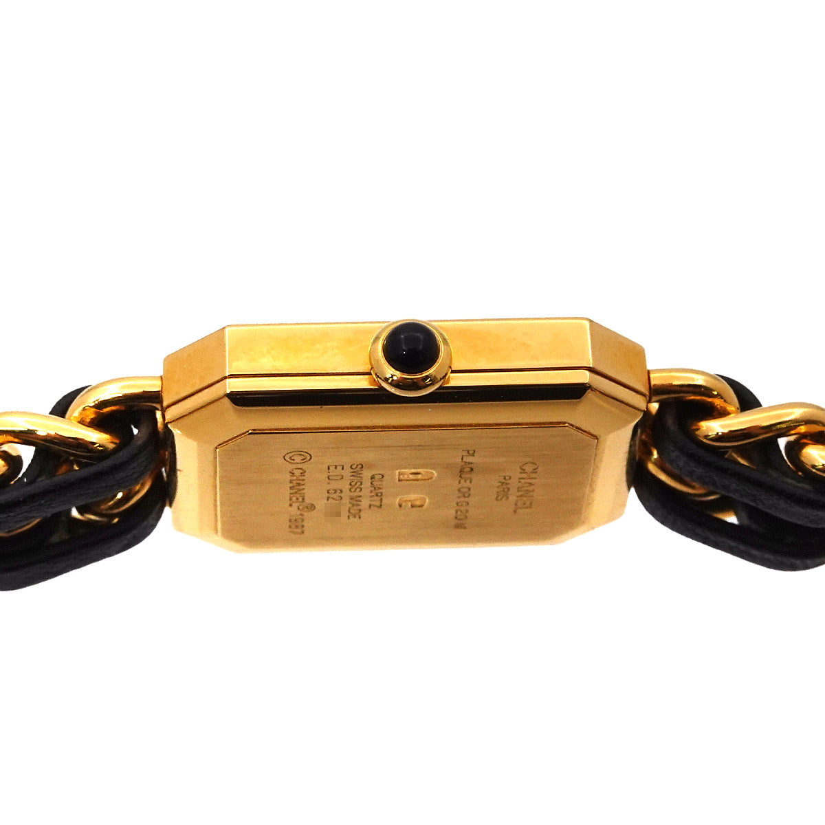 Premiere Size S H0001 Vintage Quartz Black Dial Ladies Watch