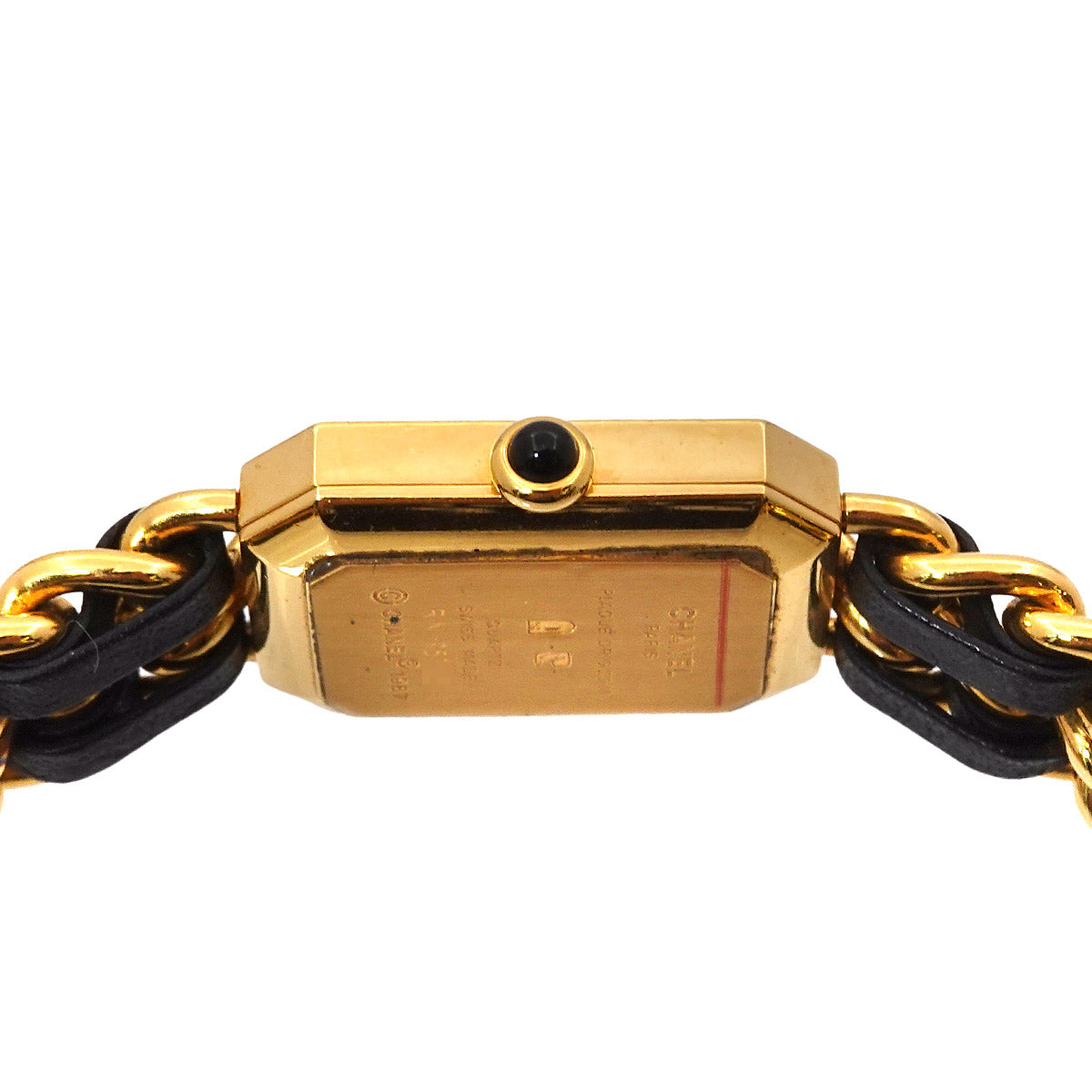 Premiere Size L H0001 Vintage Quartz Black Dial Ladies Watch