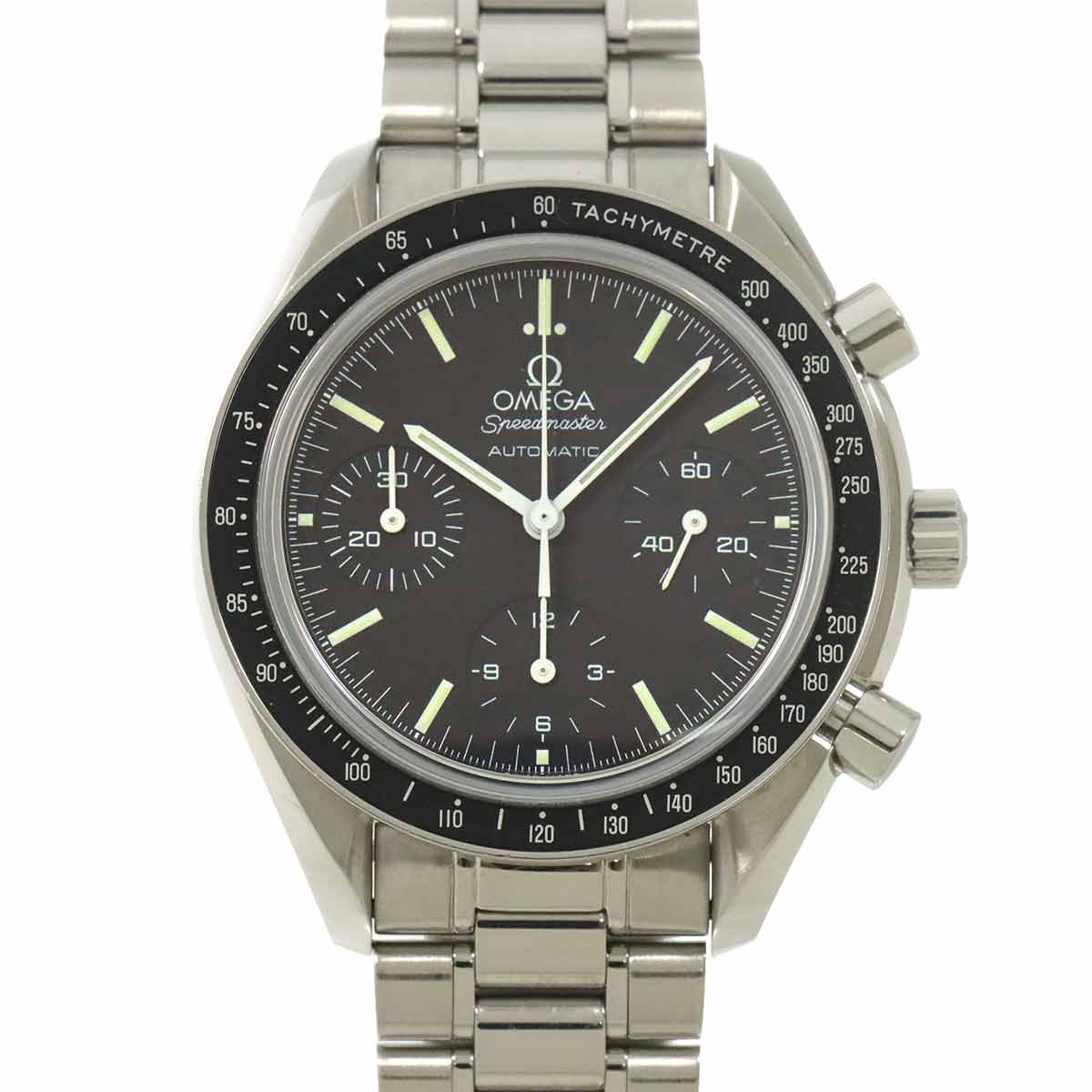 Speedmaster Chronograph 3539 50 Automatic Black Dial Mens Watch