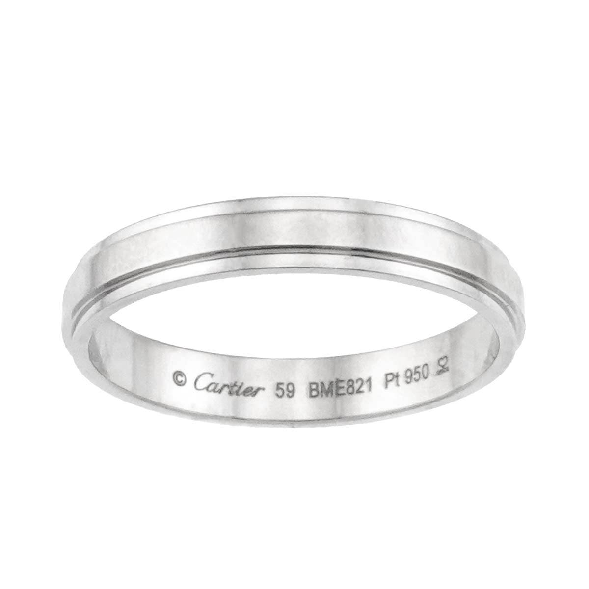 Cartier d Amour Ring Pt Platinum Size57 8.25-8.75(US)