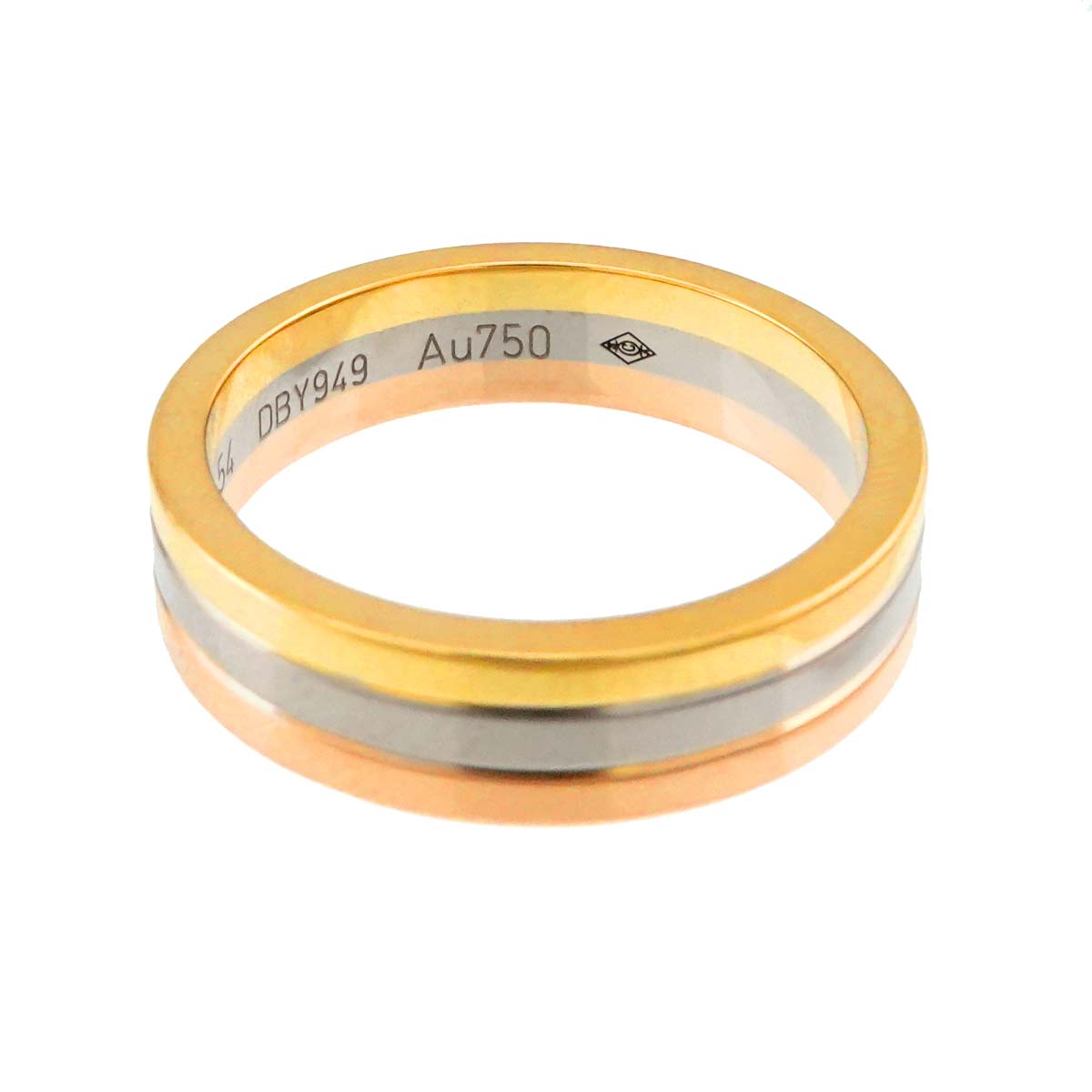 Vendome Ring 18K YG WG PG 750 size54 6.75(US)