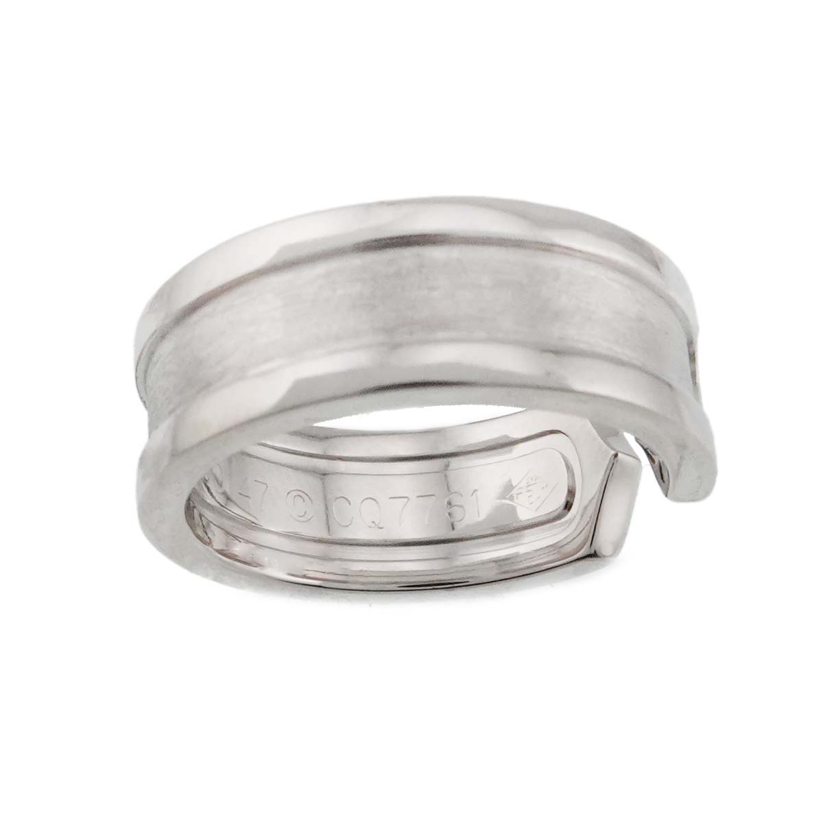 C2 Diamond SM Ring 18K WG 750 Size47 4(US)