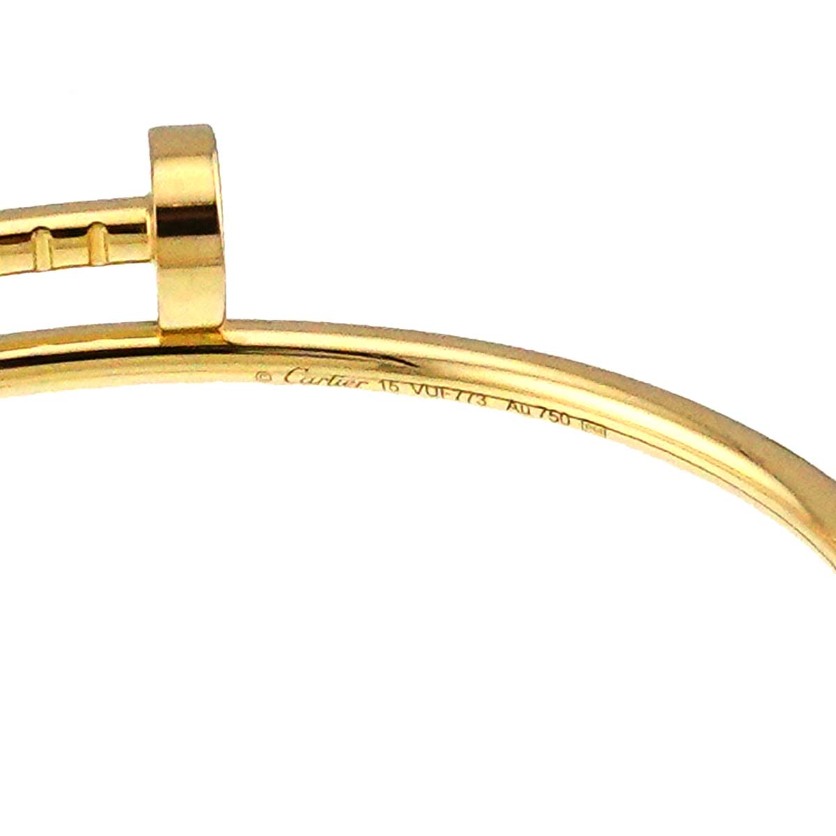 Juste Un Clou Bracelet SM 18K Yellow Gold 750 size15
