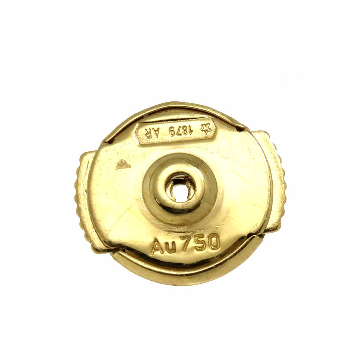 Trinity Earrings Pierced 18K YG WG PG 750