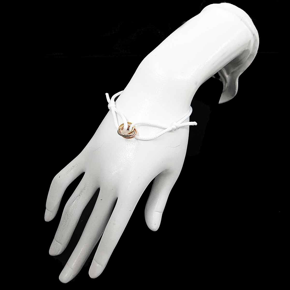 Trinity Bracelet 18K YG WG PG 750