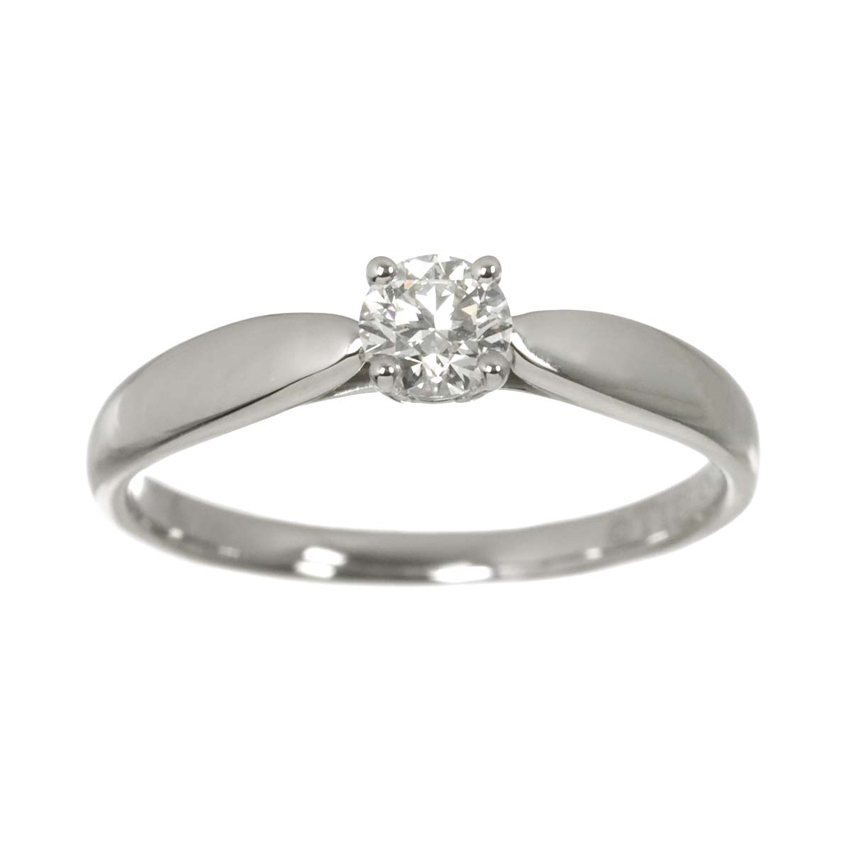 Harmony Diamond 0.22ct I/VS2/3EX Ring Platinum Size4.5(US)