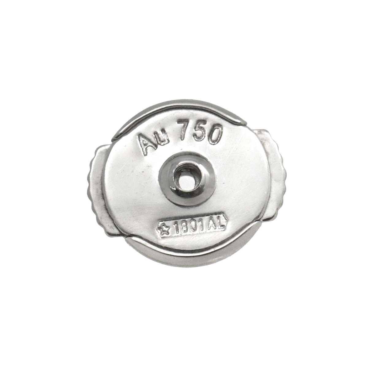 Damour Diamond Earring Pierced XS 18K WG 750 One Piece only