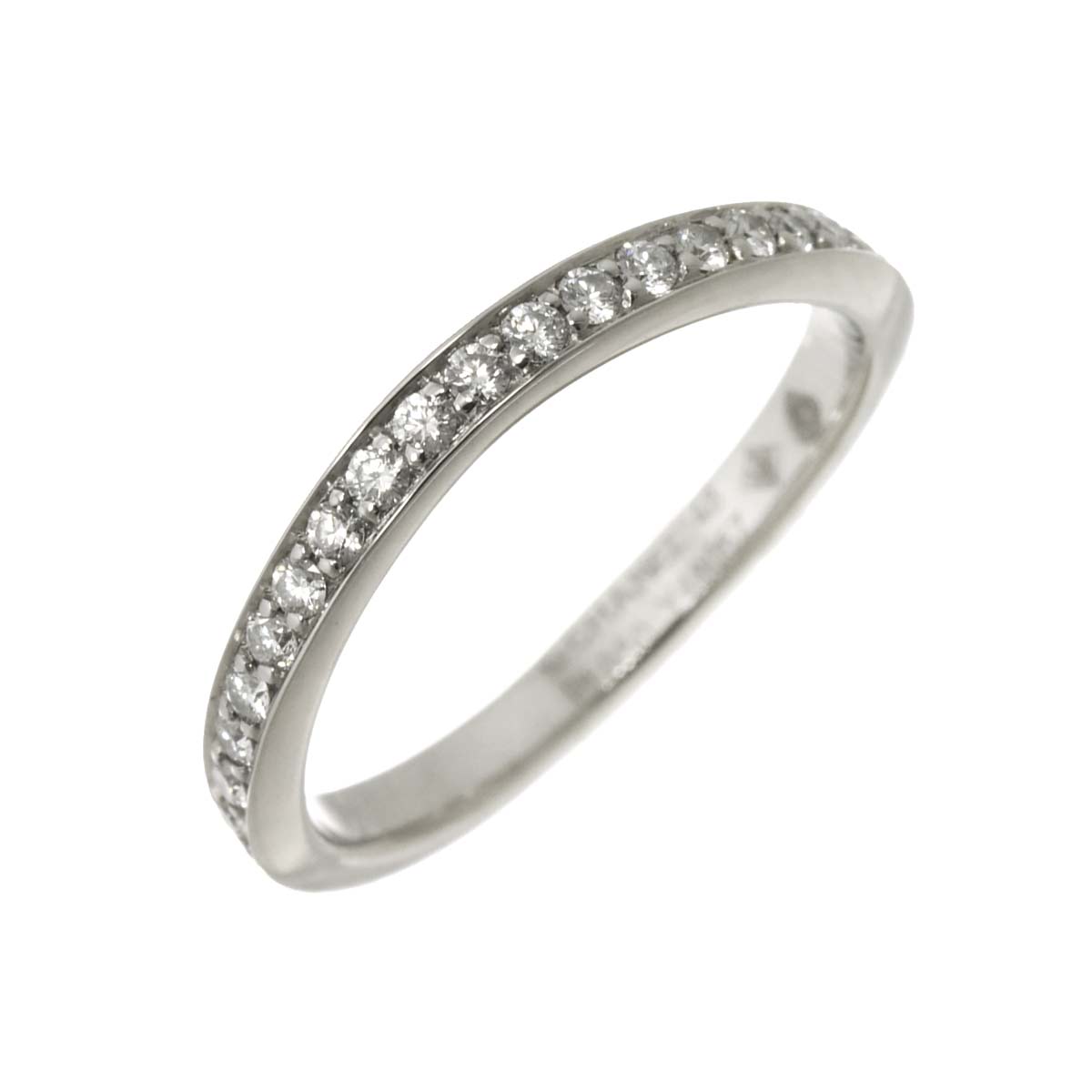 RUBAN Full Diamond Ring Platinum size48 4.5(US)