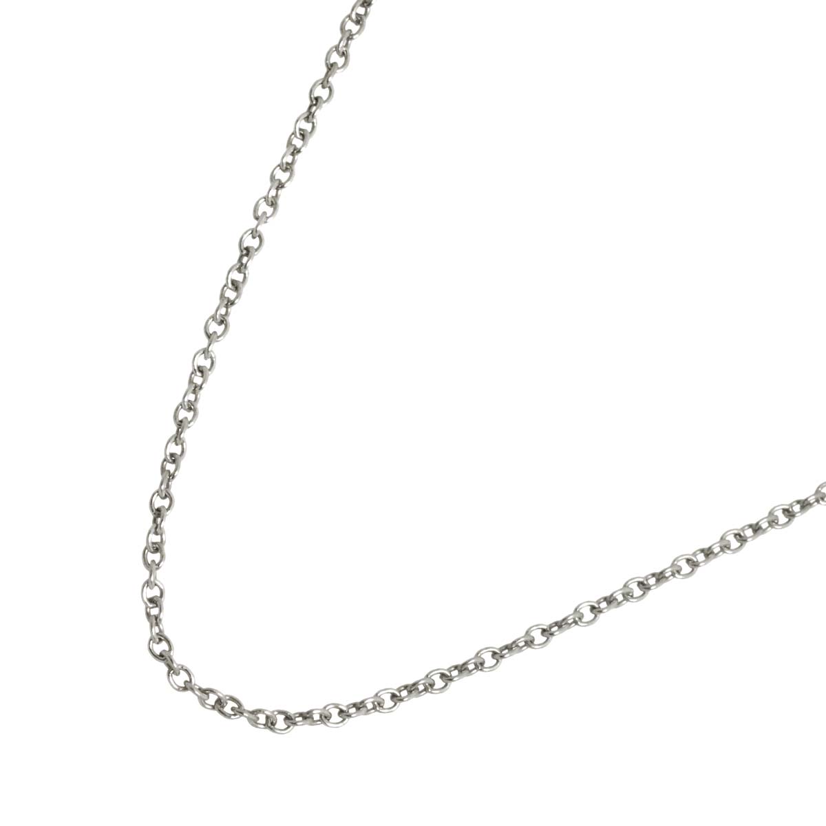 Chain Necklace 18K White Gold 750