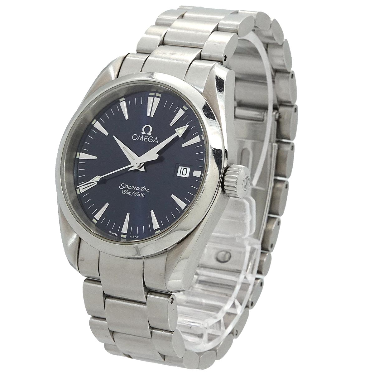 Seamaster Aqua Terra 2518.80 Quartz Blue Dial Men Watch