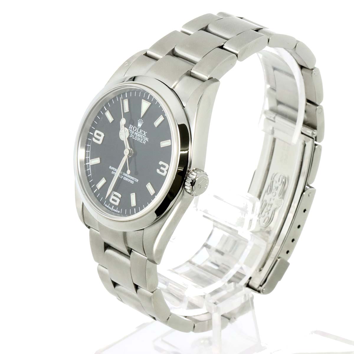 Explorer 1 114270 Serial K Automatic Black Dial Mens Watch