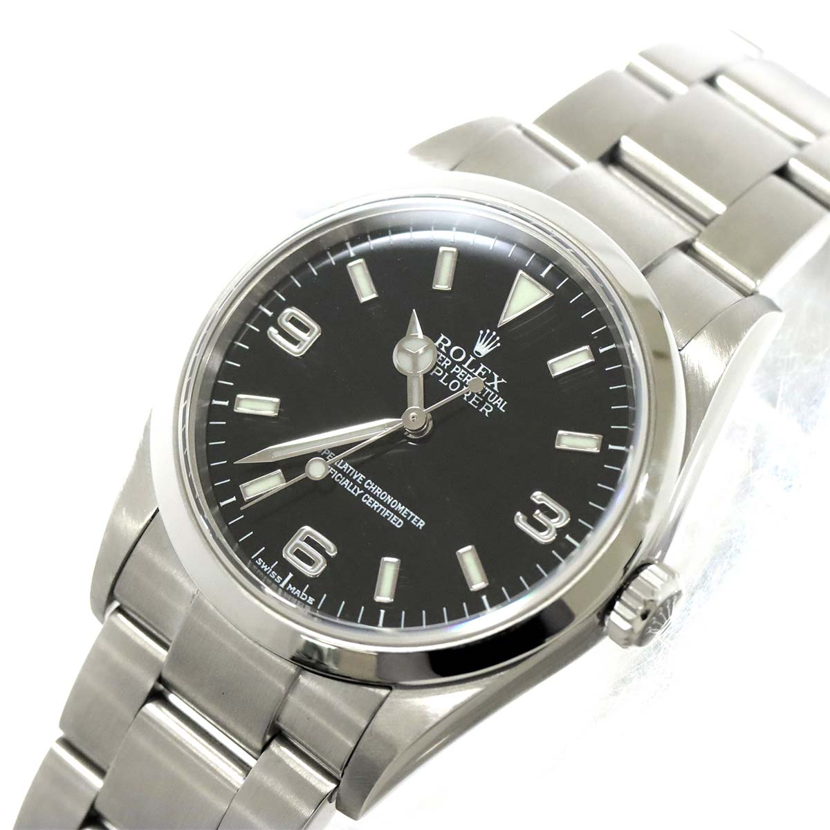 Explorer 1 114270 Serial K Automatic Black Dial Mens Watch