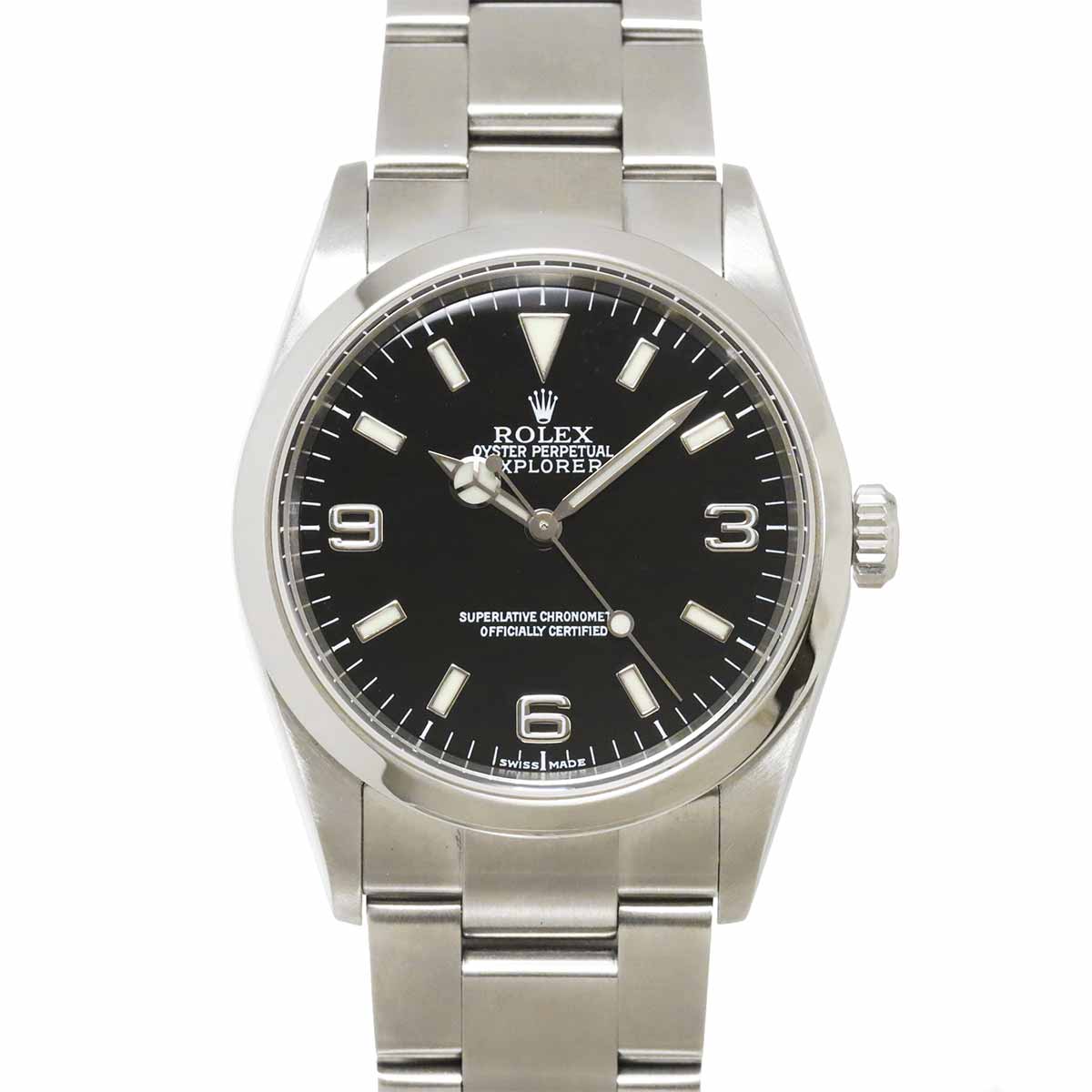 Explorer 1 114270 Serial K Automatic Black Dial Mens Watch