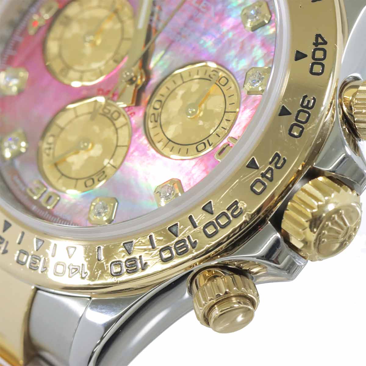 Daytona 116503NG 8P Diamond Serial Random 750 Yellow Gold Mens