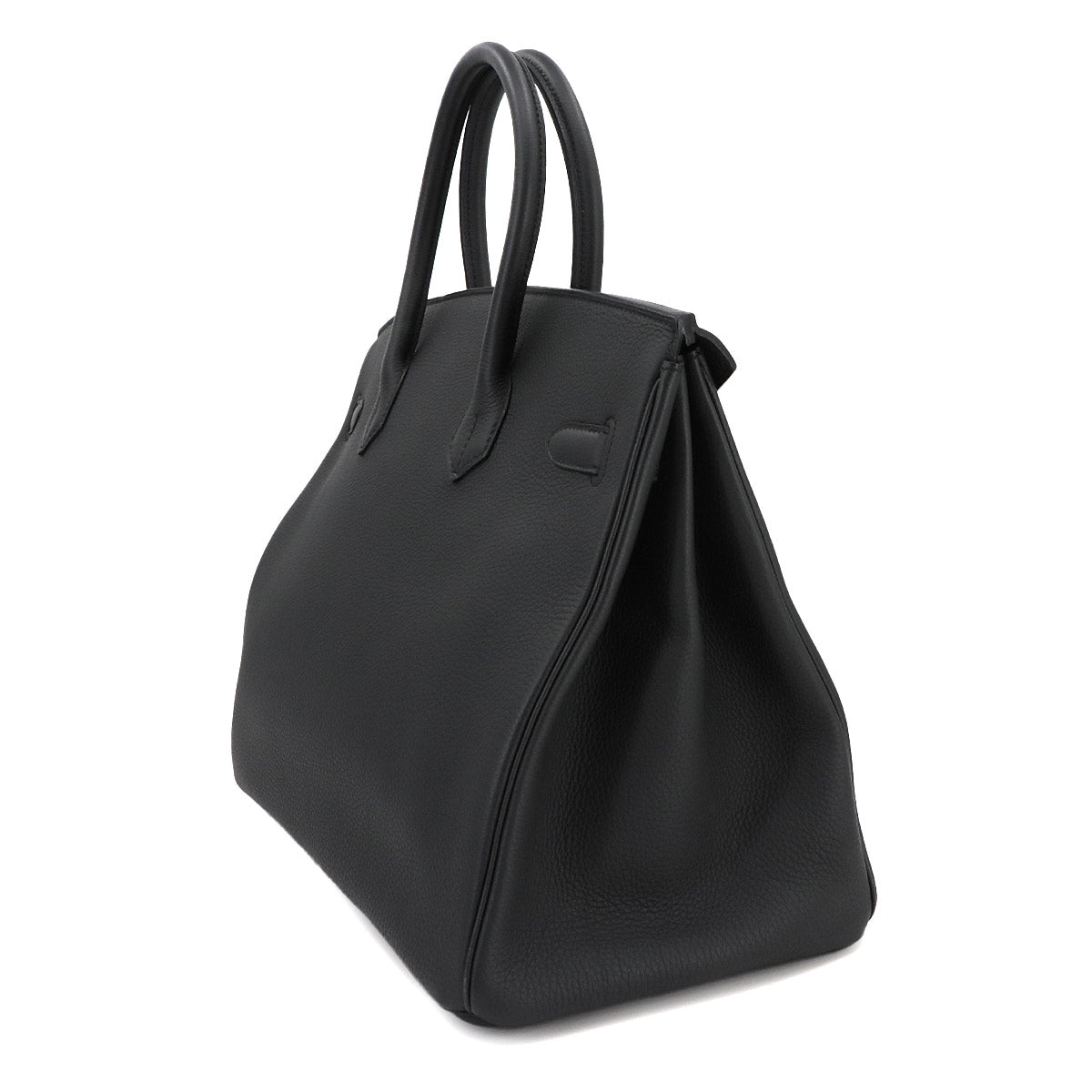 Birkin 35 Hand Bag Togo Leather Plomb Purse