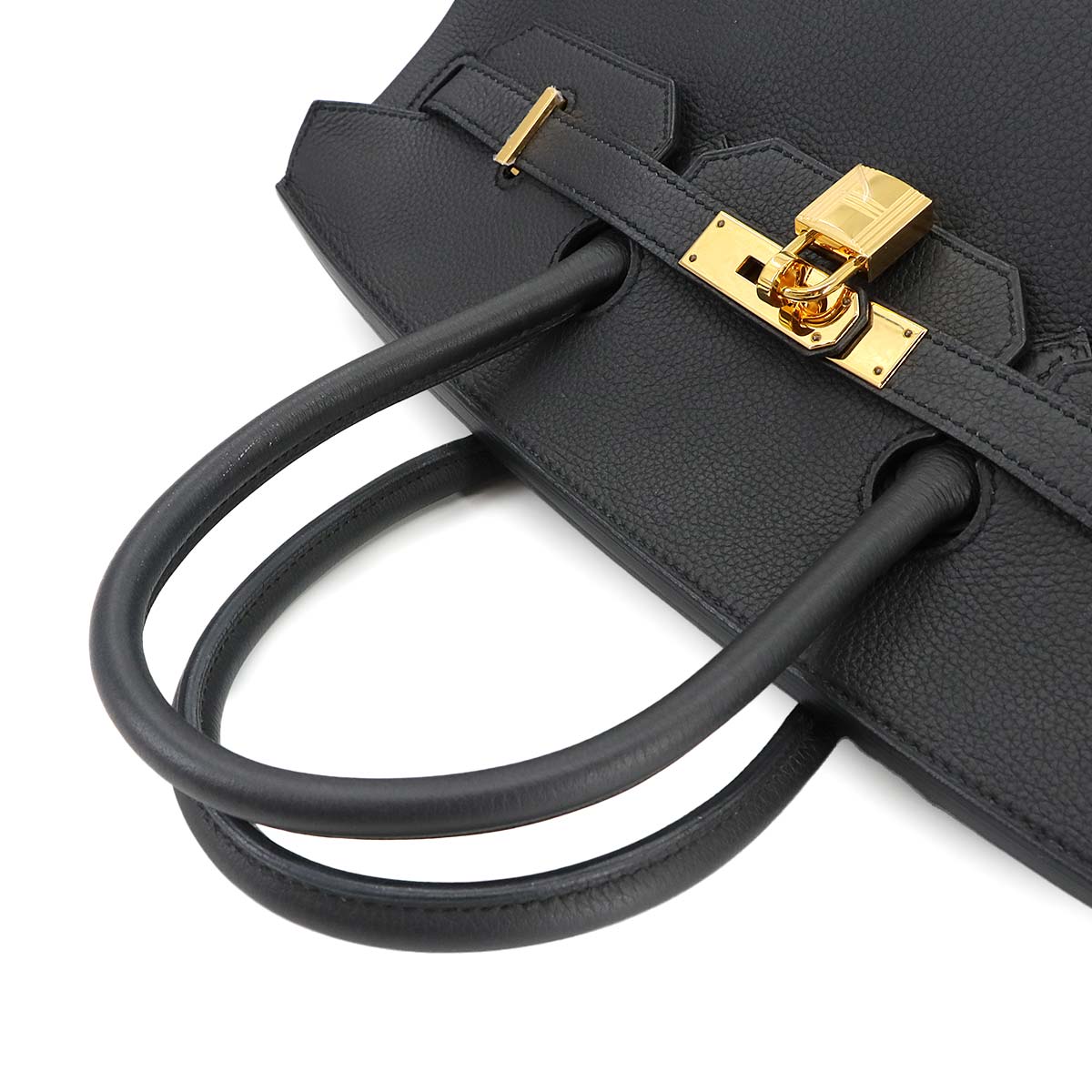 Birkin 35 Hand Bag Togo Leather Plomb Purse