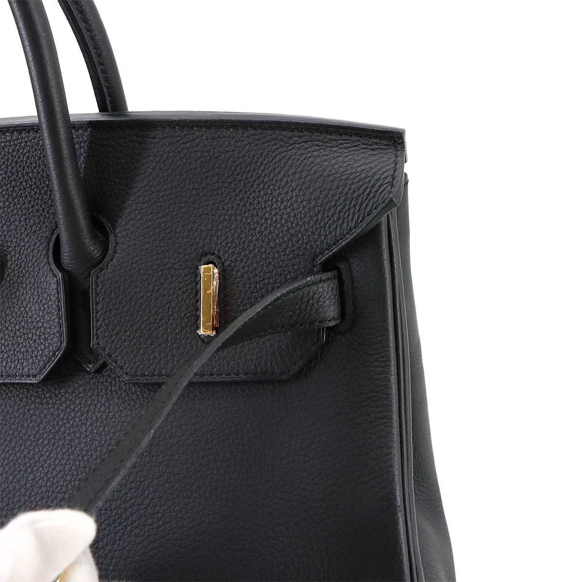 Birkin 35 Hand Bag Togo Leather Plomb Purse