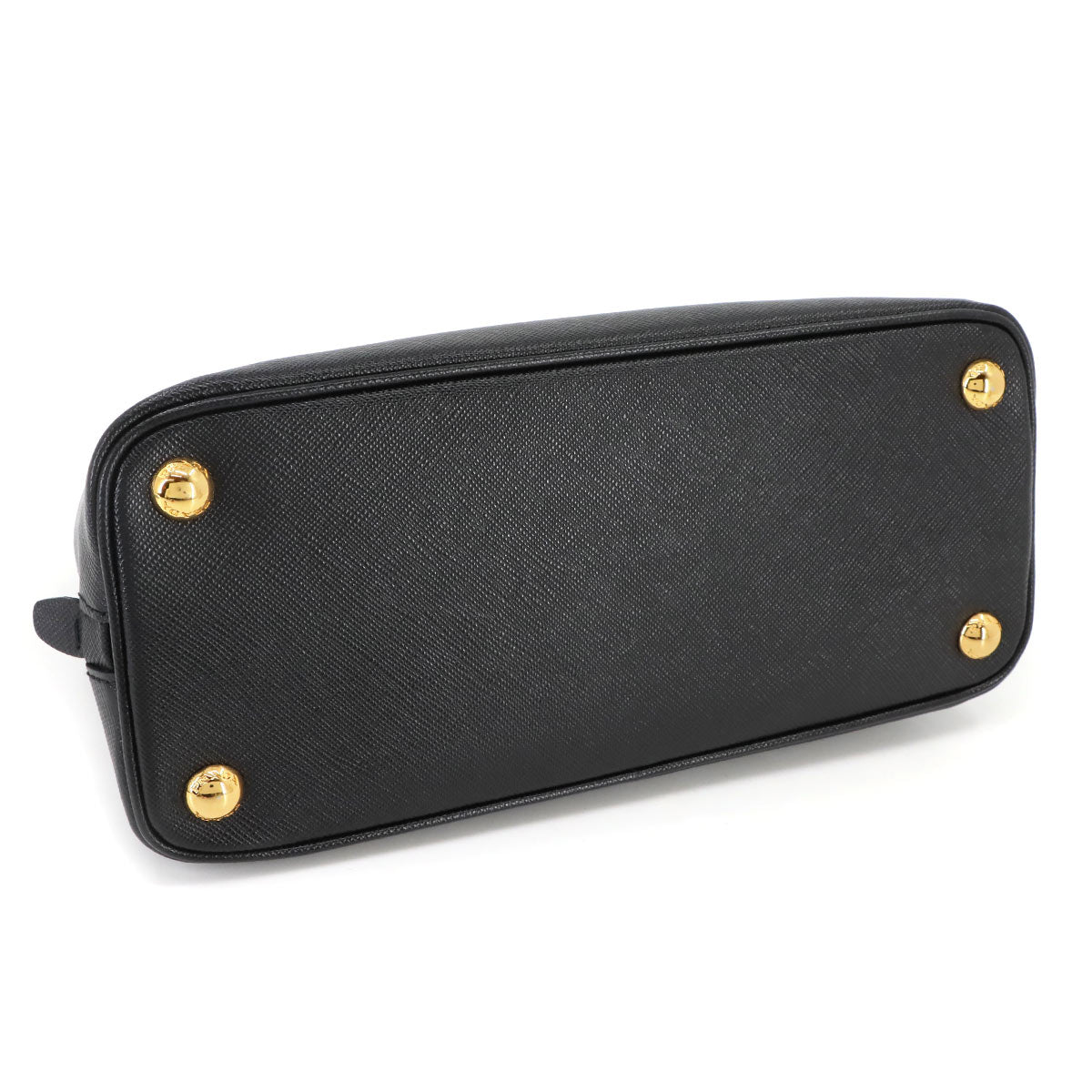 2way Hand Shoulder Bag Saffiano Leather Black BL0838 Purse