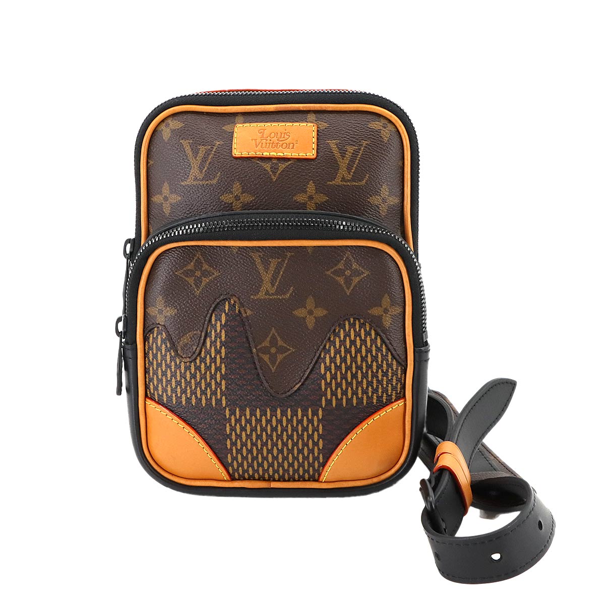 Giant Damier Monogram Amazon Sling Bag Ebene N40379