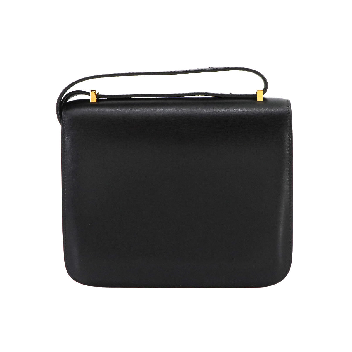 Constance Mini 18 Shoulder Bag Box calf Black Purse