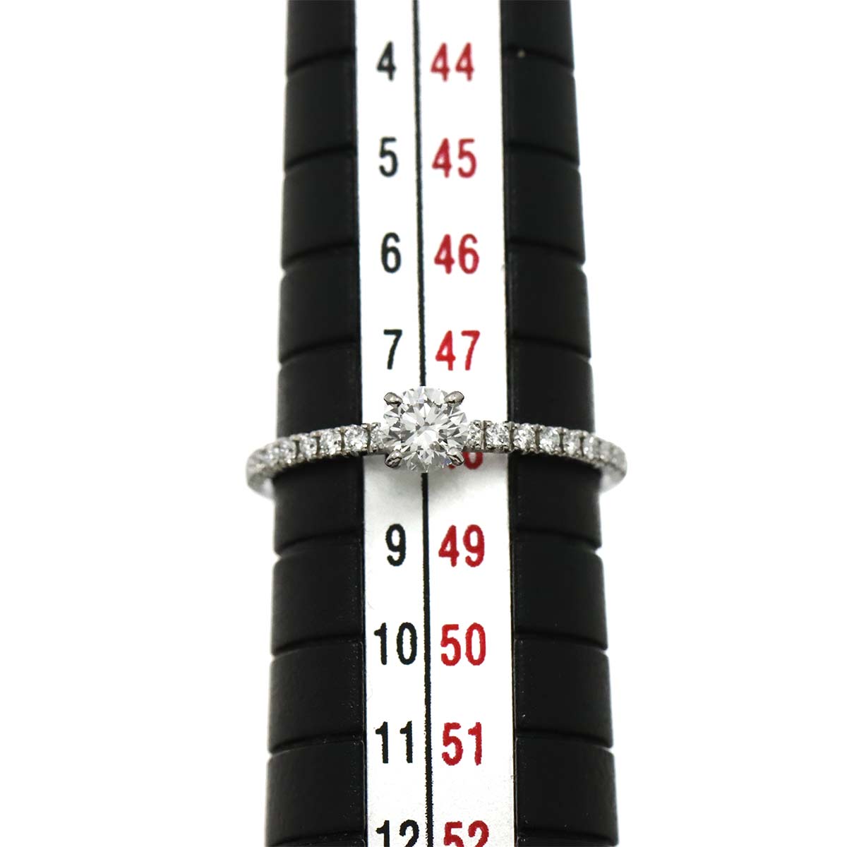 Half Diamond 0.24ct F/VVS1/EX Ring Pt size48 4.5(US)