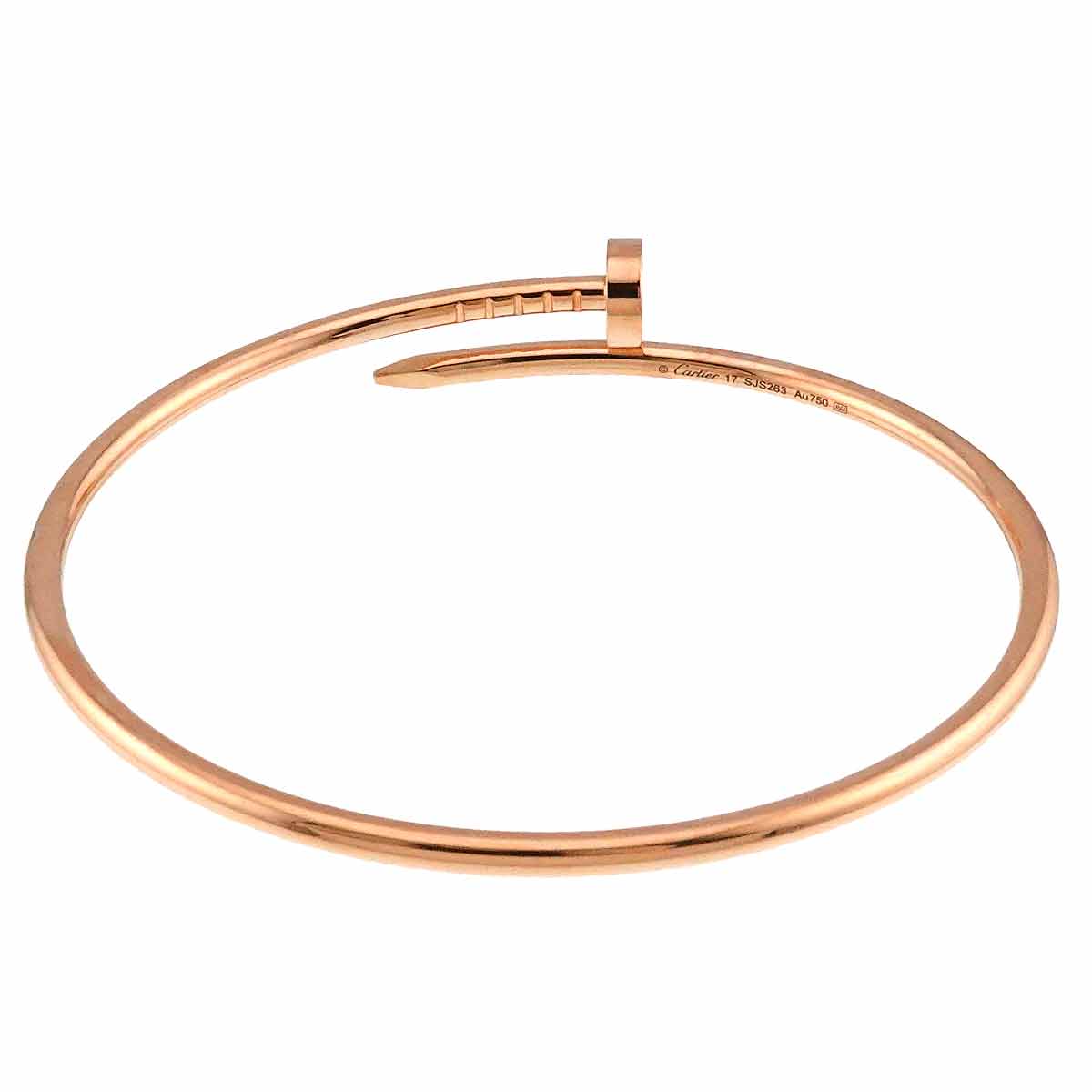 Juste Un Clou Bracelet SM 18K Pink Gold 750 size17