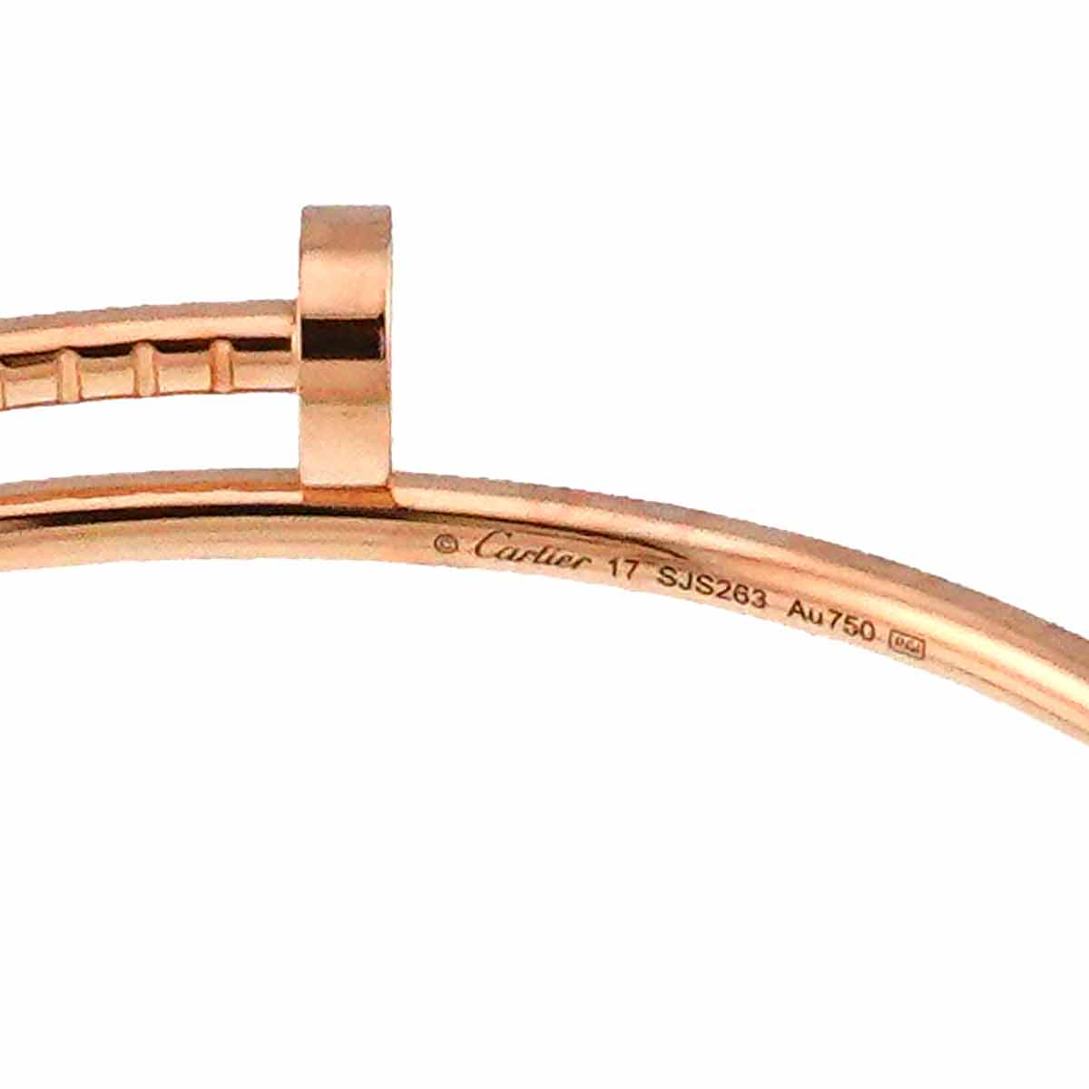 Juste Un Clou Bracelet SM 18K Pink Gold 750 size17