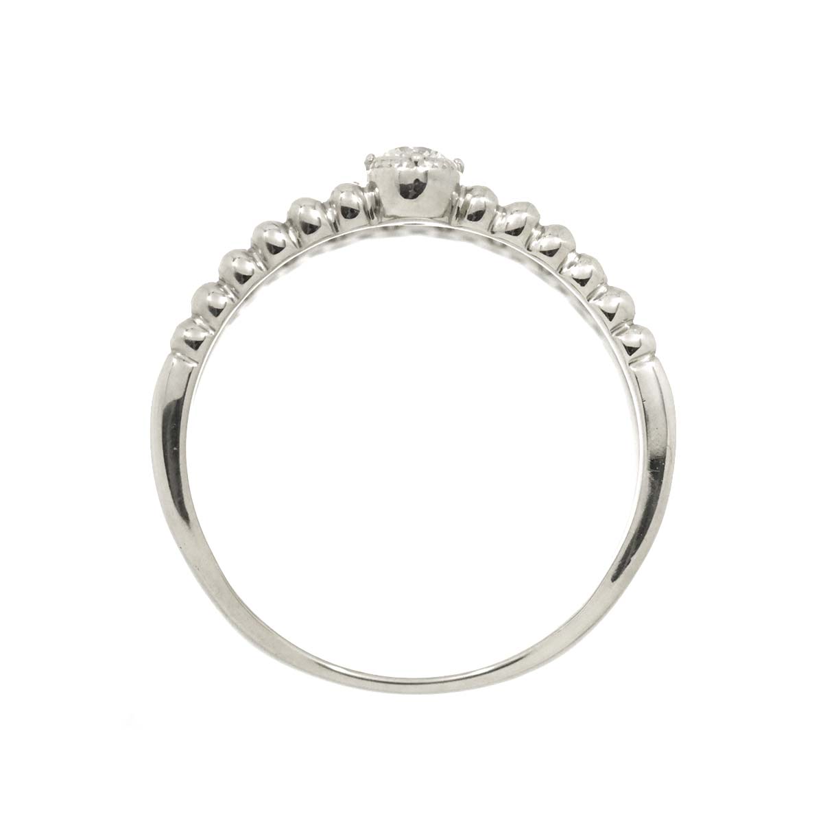 Diamond 0.36ct Ring Pt Platinum size6.5-6.75(US)