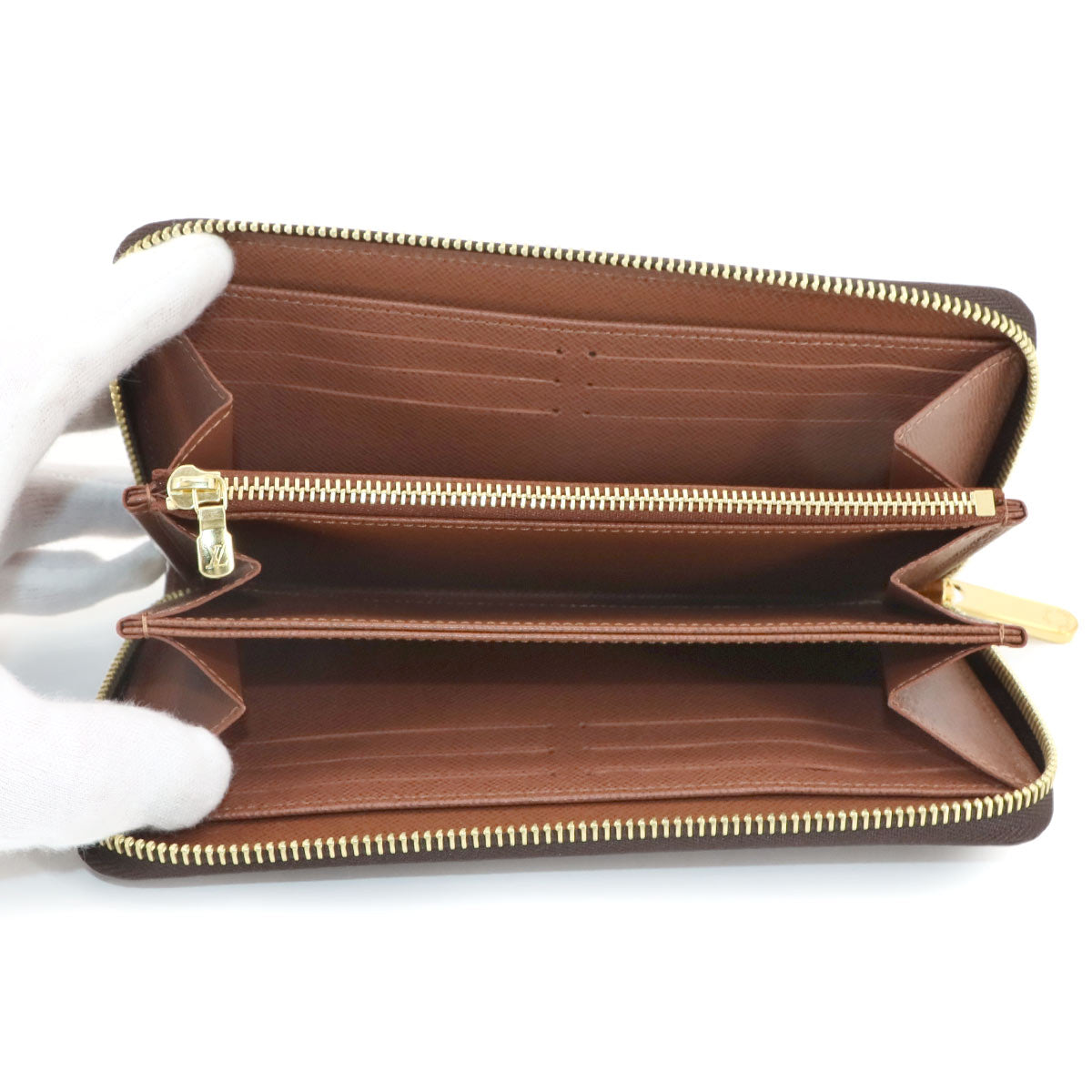 Monogram Zippy Wallet Brown M42616 Purse
