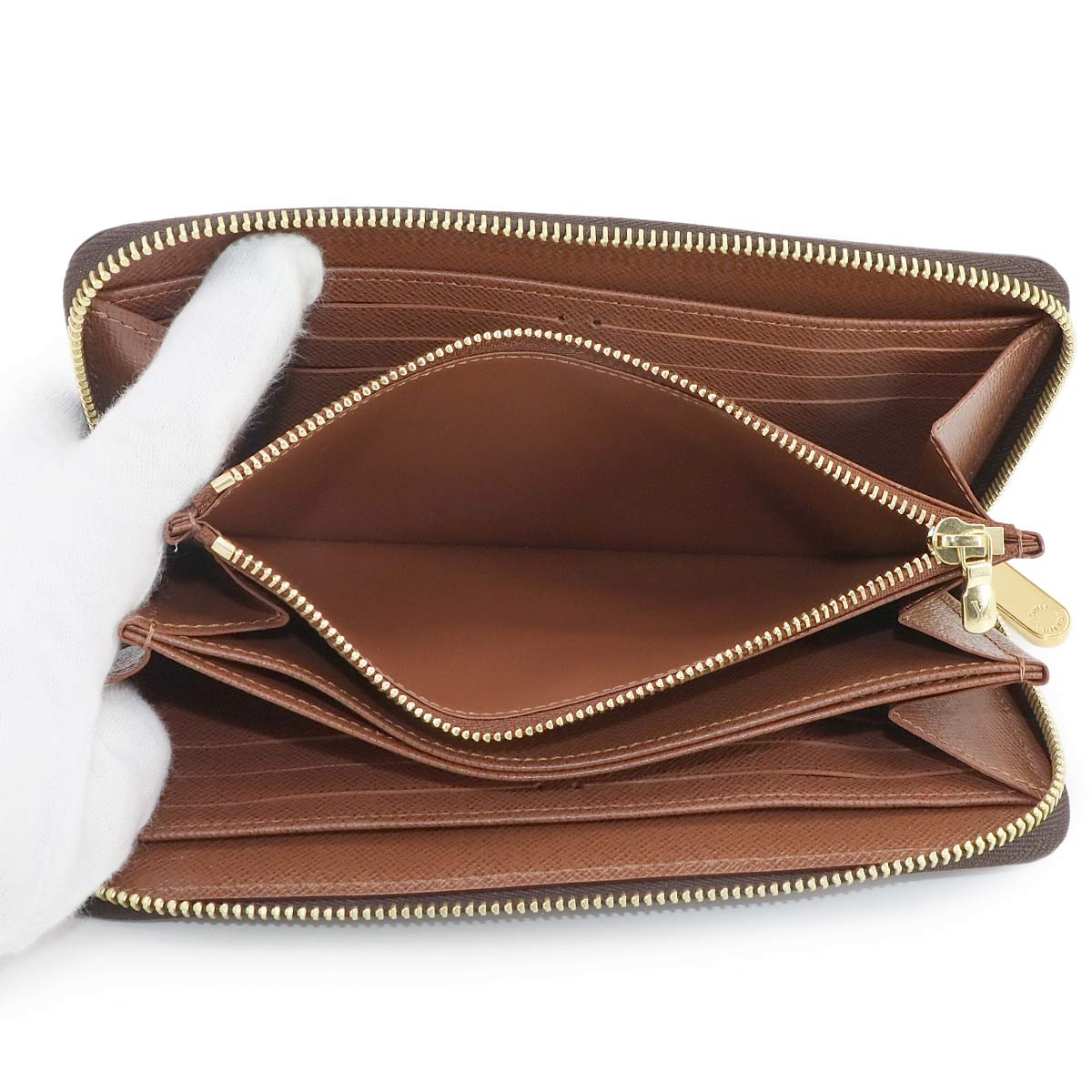Monogram Zippy Wallet Brown M42616 Purse