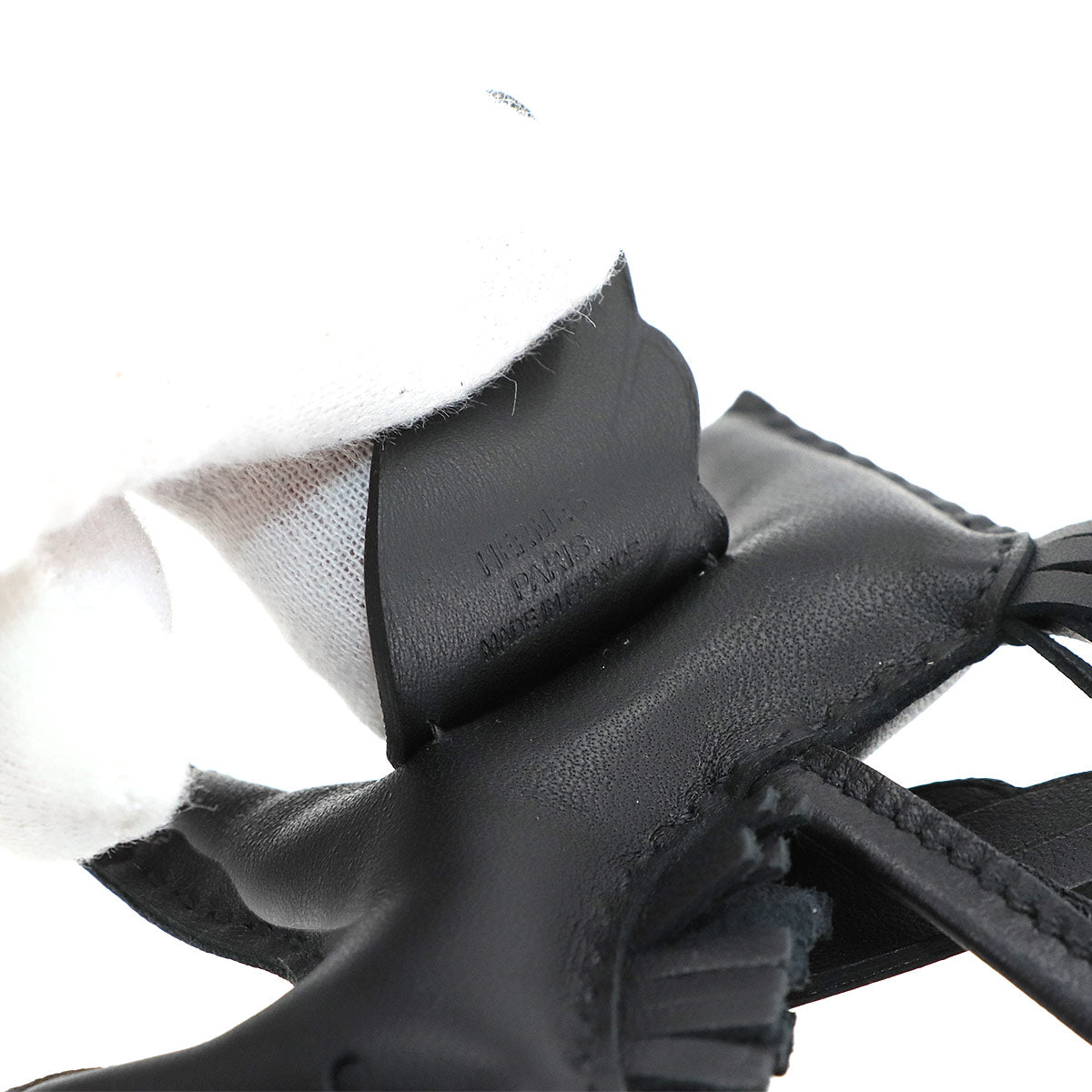 Rodeo Pegasus PM Bag Charm Agneau Milo Veau Swift So Black