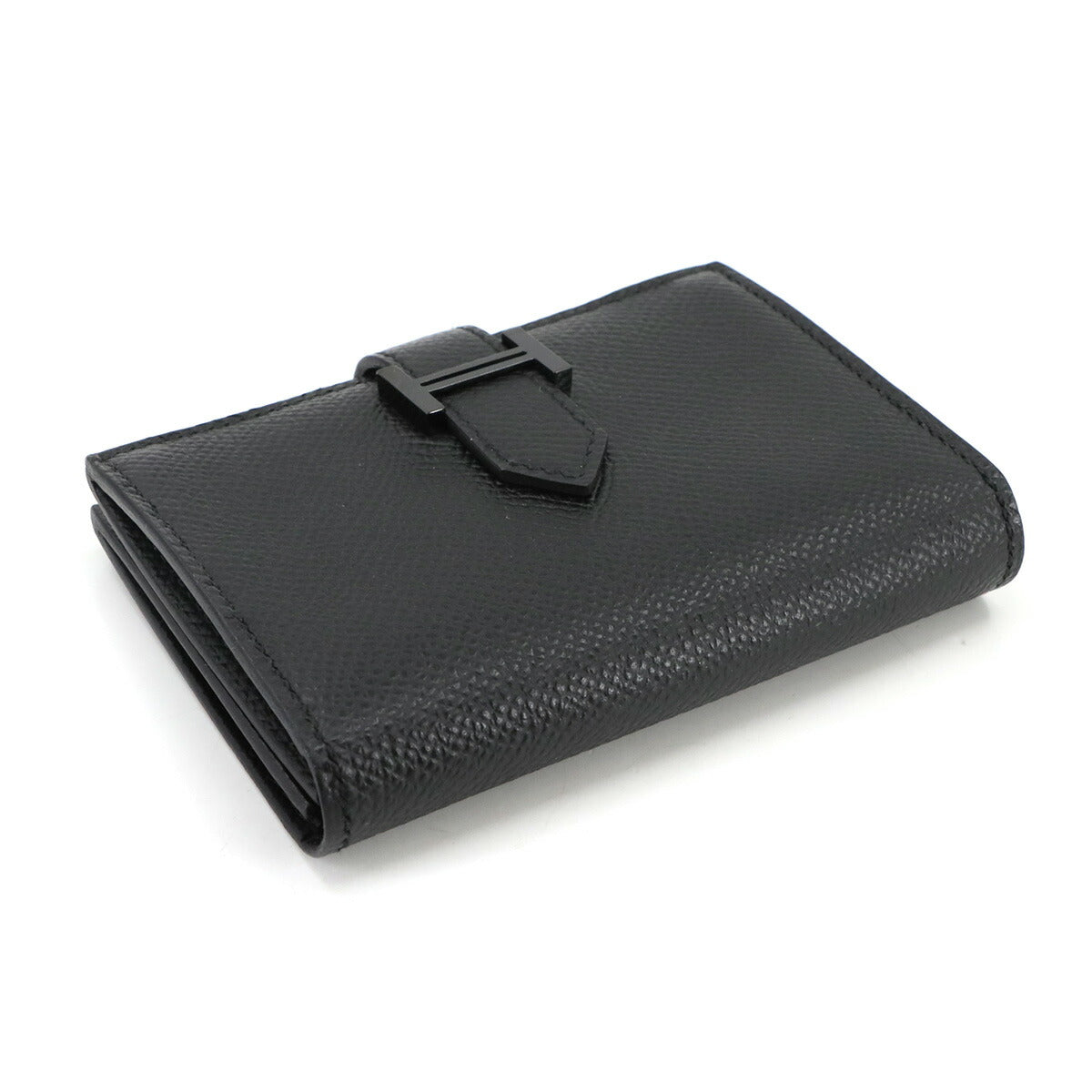 Bearn Monochrome SO BLACK Card Case Epsom
