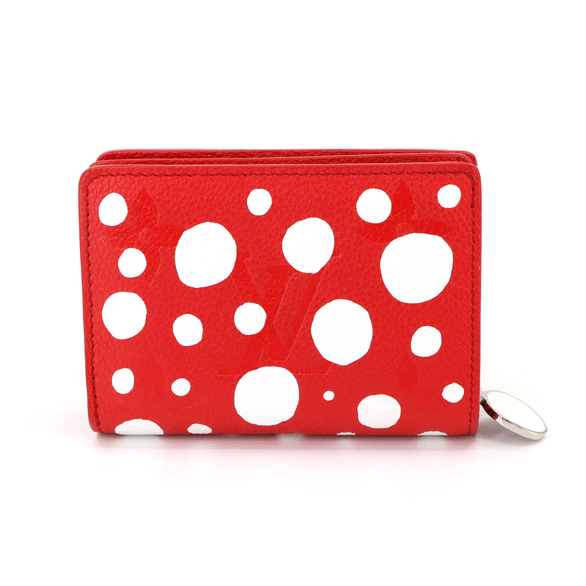 LV x YK Monogram Empreinte Clea Wallet Red White M82103