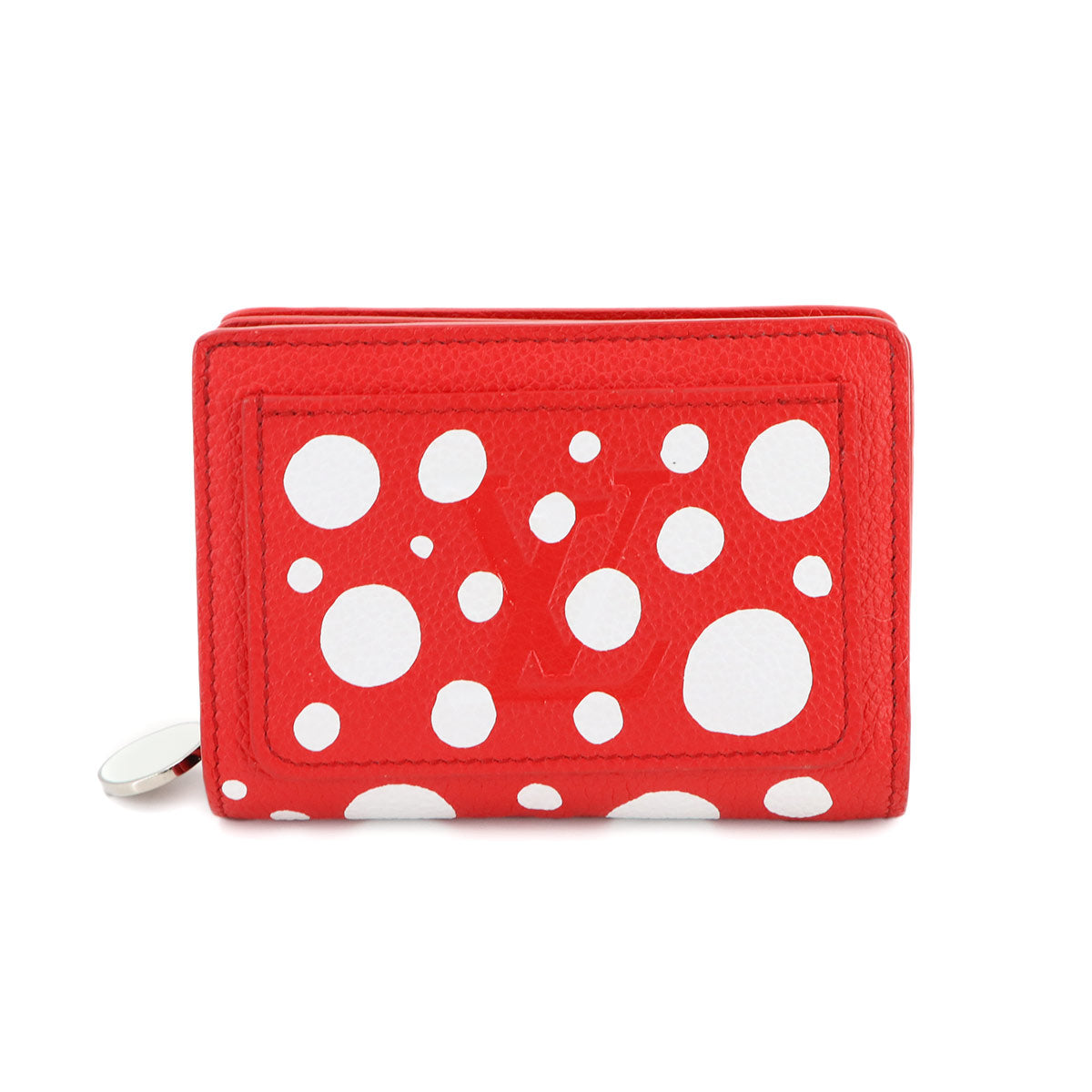 LV x YK Monogram Empreinte Clea Wallet Red White M82103