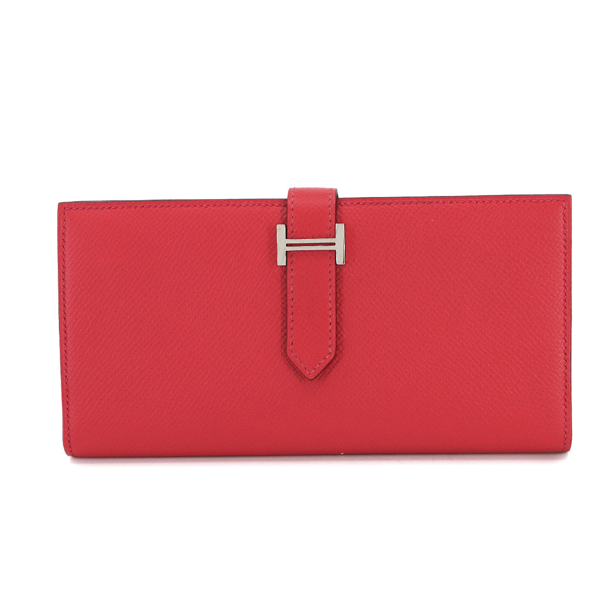 Bearn Soufflet Long Wallet Epsom Bougainvillier