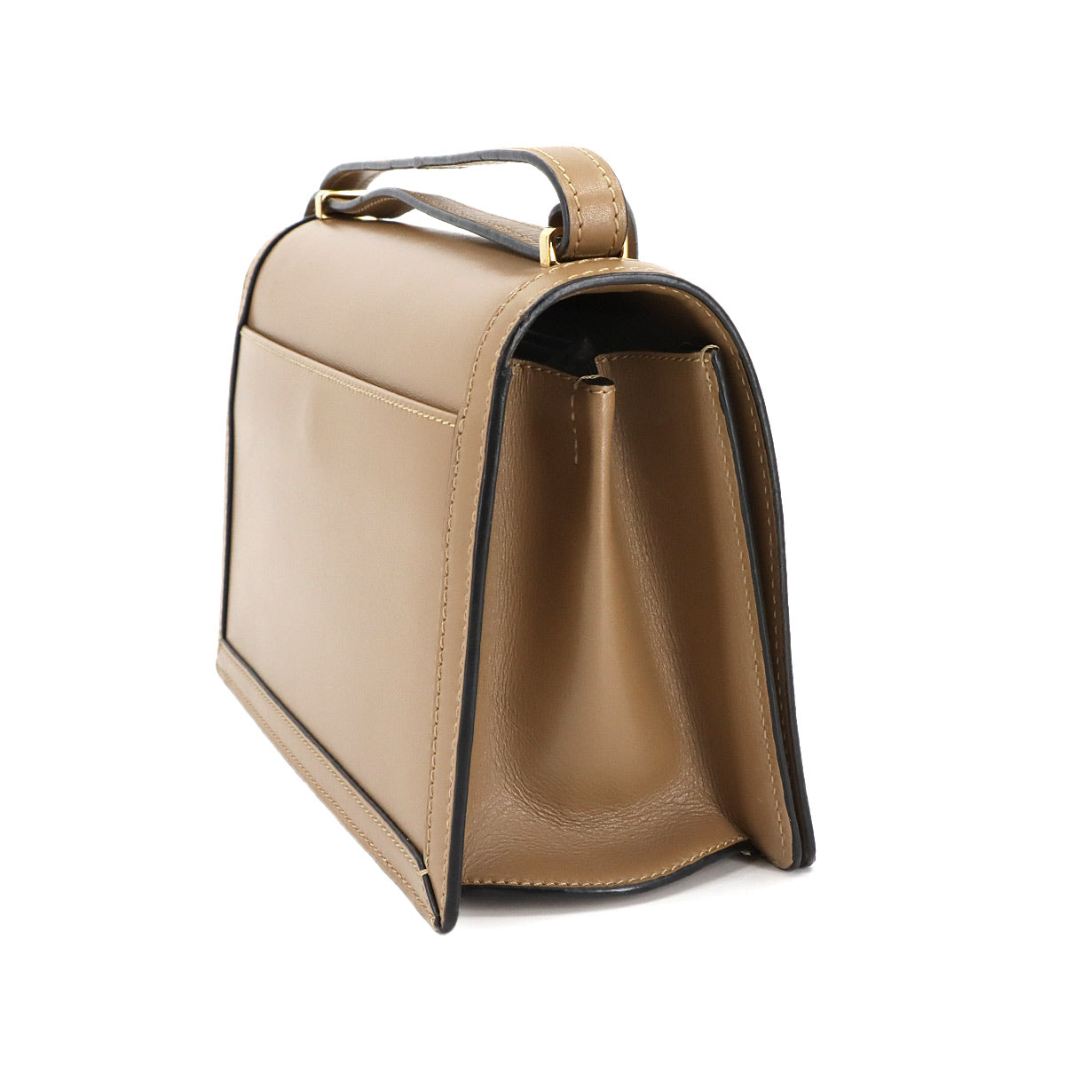 Barcelona Shoulder Bag Leather Brown Purse