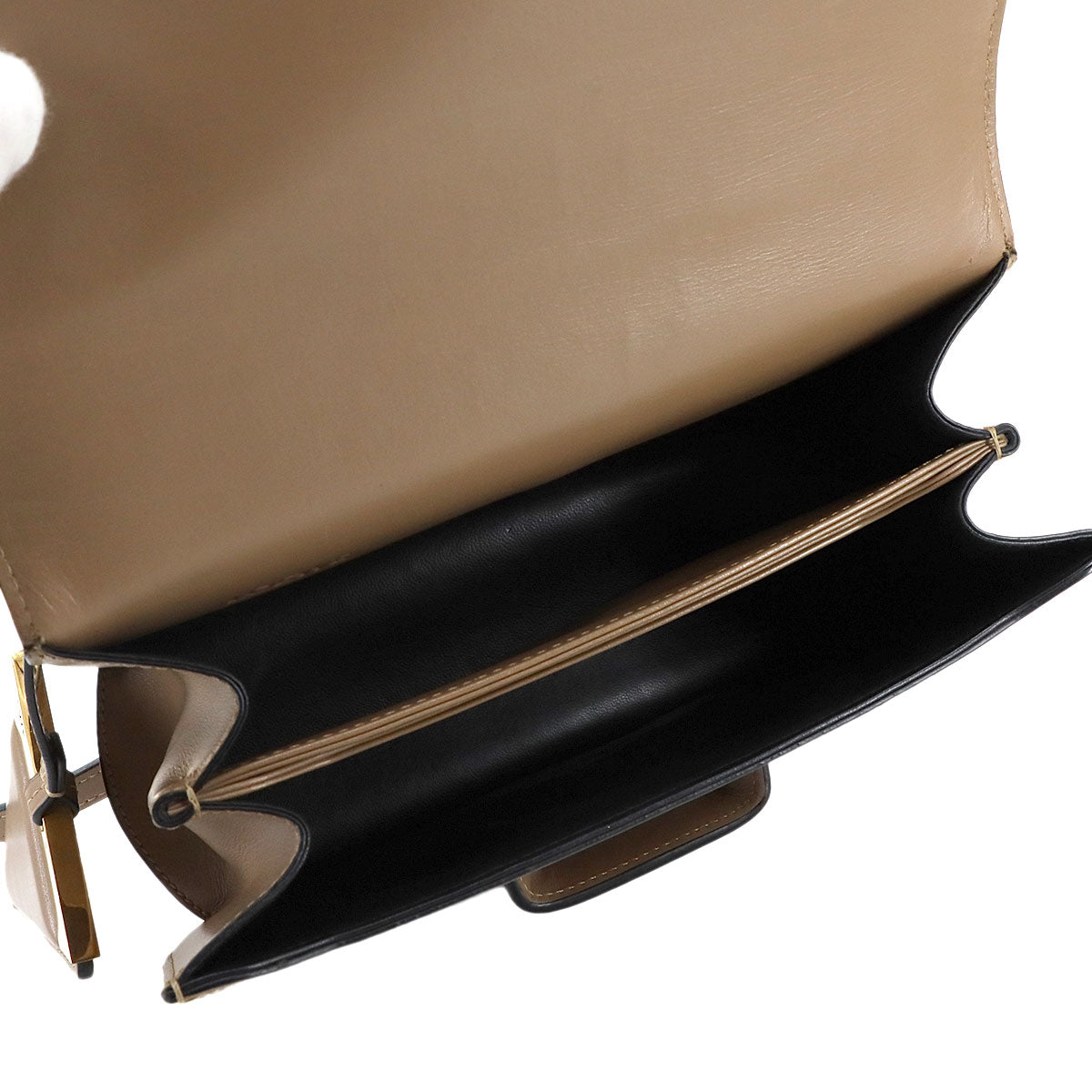 Barcelona Shoulder Bag Leather Brown Purse