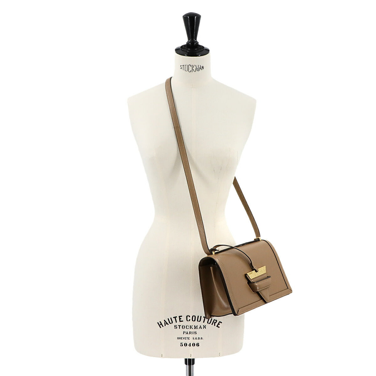 Barcelona Shoulder Bag Leather Brown Purse