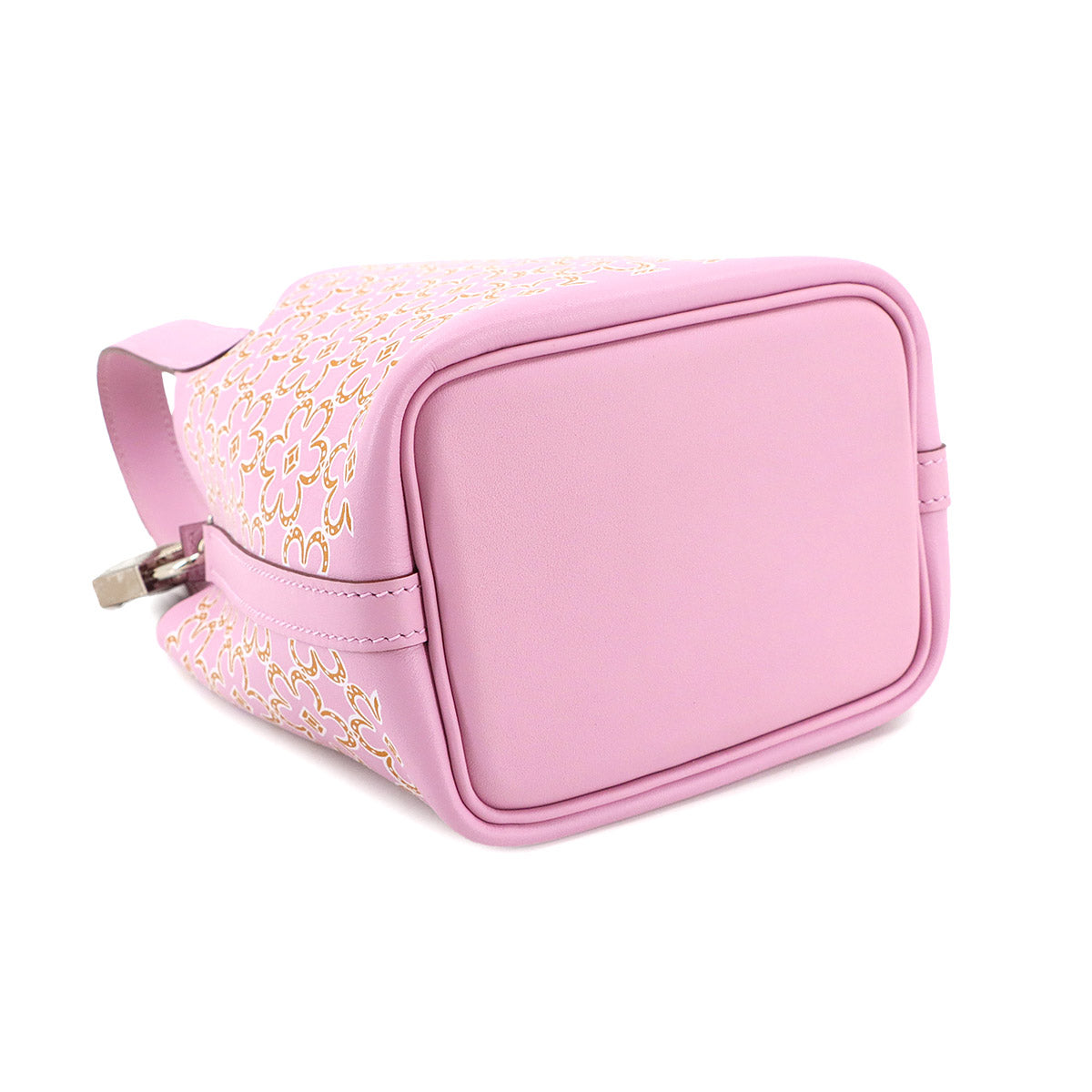 Picotin Lock Micro Lucky Daisy Hand Bag Swift Mauve sylvestre