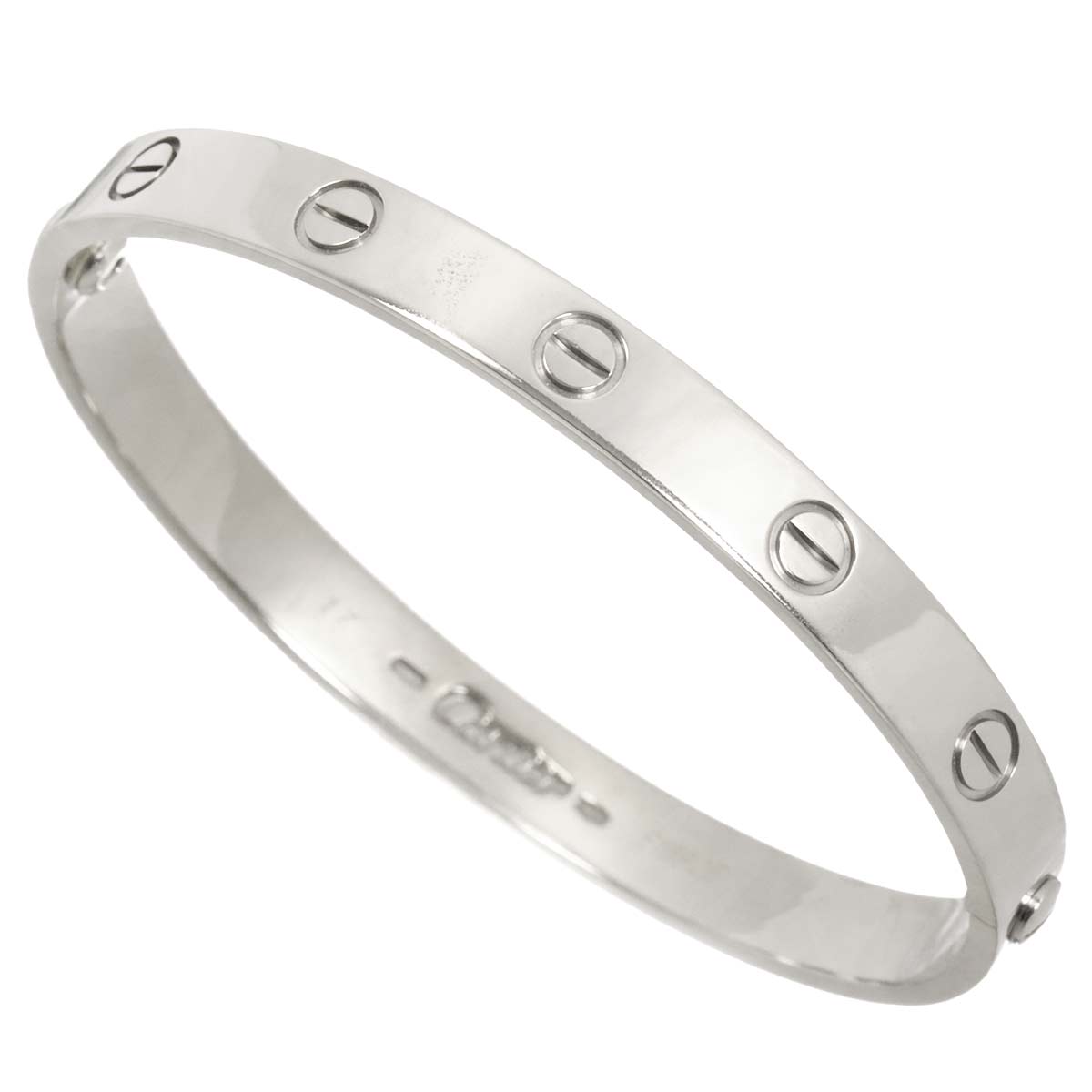 Love Bracelet Bangle 18K WG 750 Size17