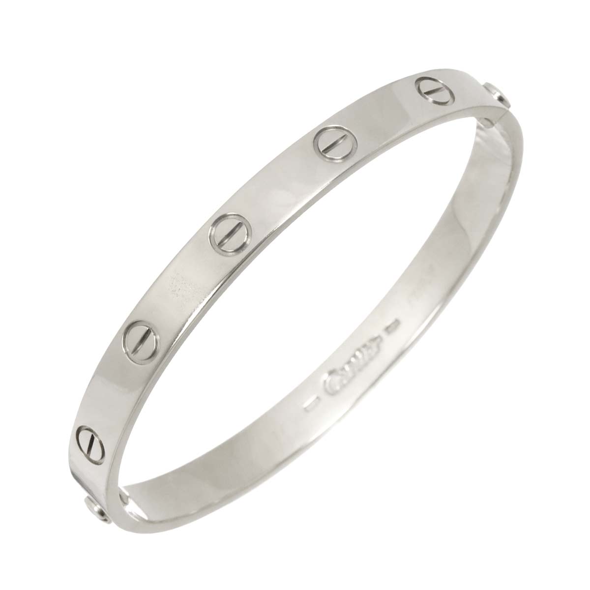 Love Bracelet Bangle 18K WG 750 Size17