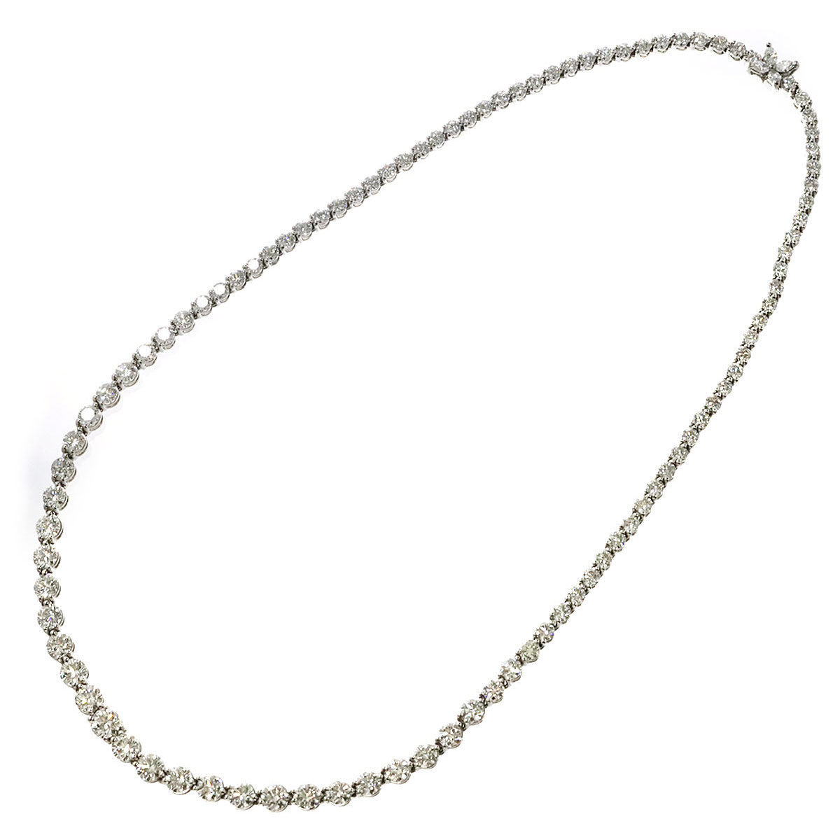 Victoria Diamond Necklace Pt Platinum