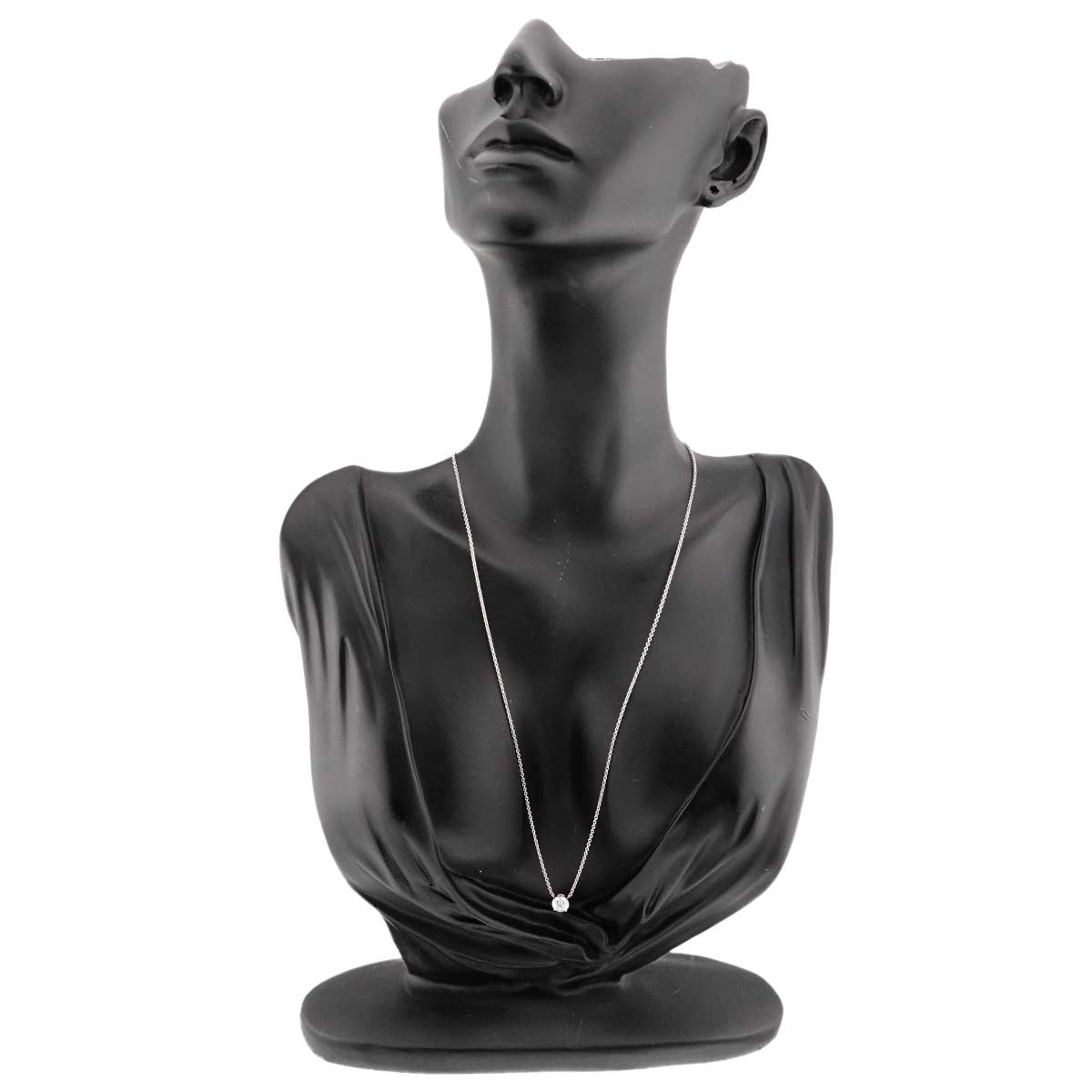 Diamond 0.59ct D/VVS1/3EX Necklace Pt