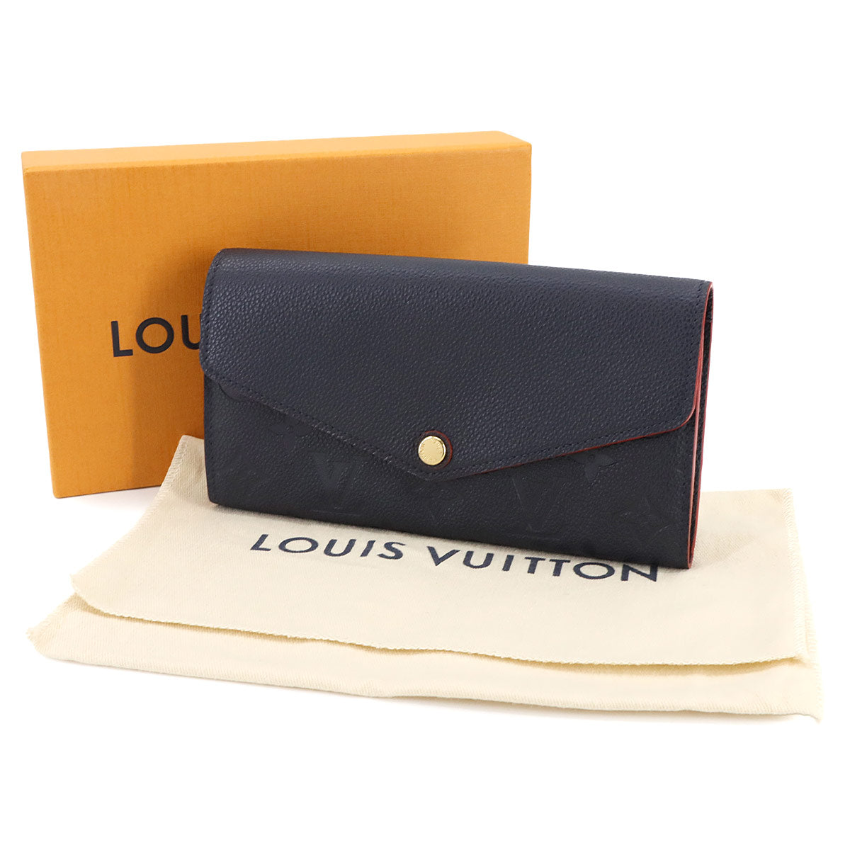 Monogram Empreinte Sarah Wallet Leather M62125