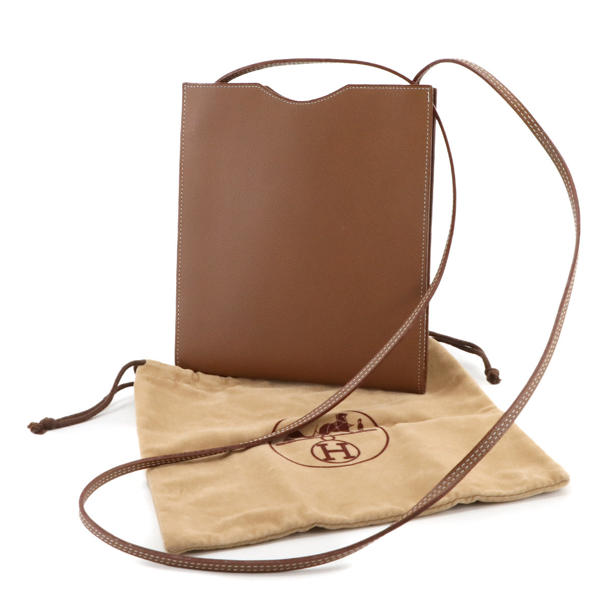 Onimaitou Shoulder Bag Evercolor Brown Purse Pochette