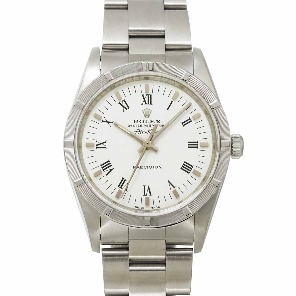 Air King Engine turned bezel 14010M Serial D Automatic Mens